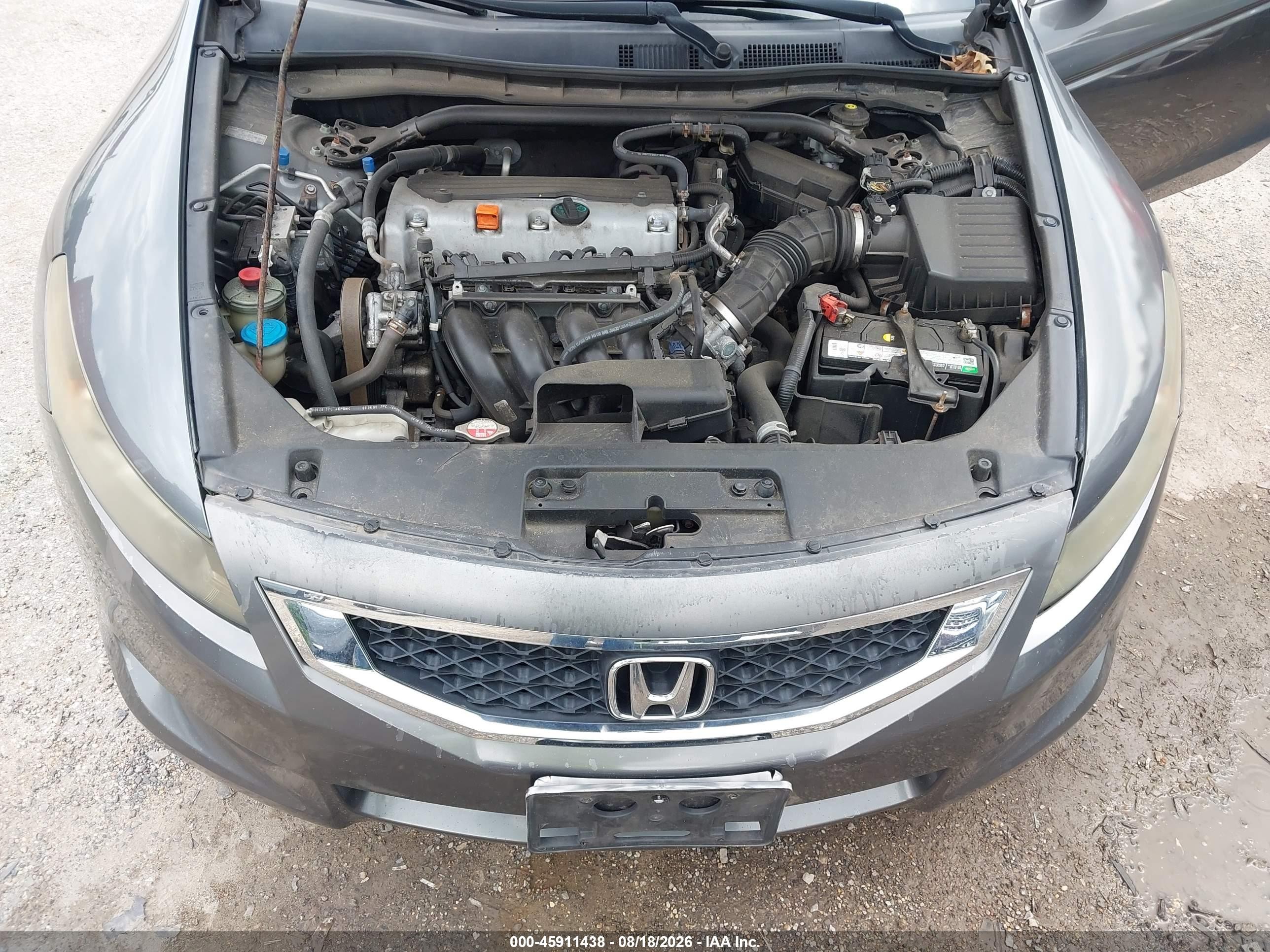2010 Honda Accord 2.4 Ex-l Gray vin: 1HGCS1B88AA004763