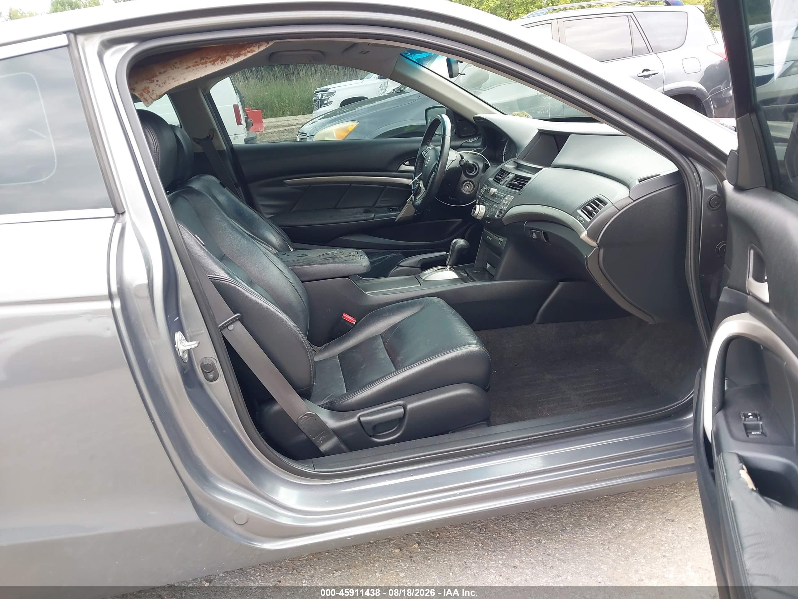 2010 Honda Accord 2.4 Ex-l Gray vin: 1HGCS1B88AA004763