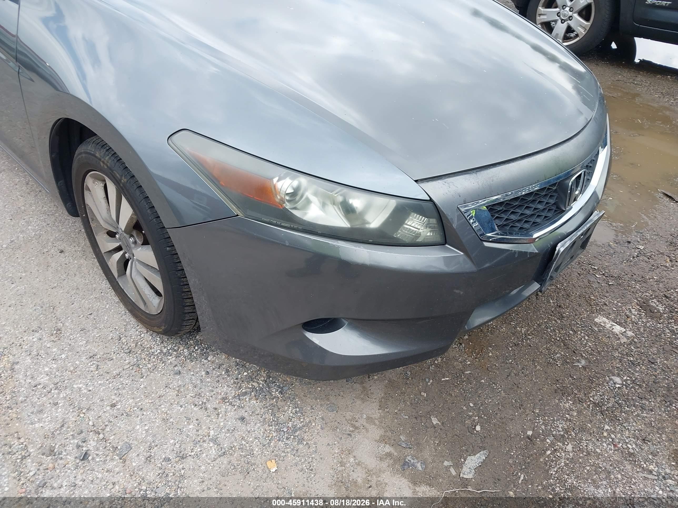 2010 Honda Accord 2.4 Ex-l Gray vin: 1HGCS1B88AA004763