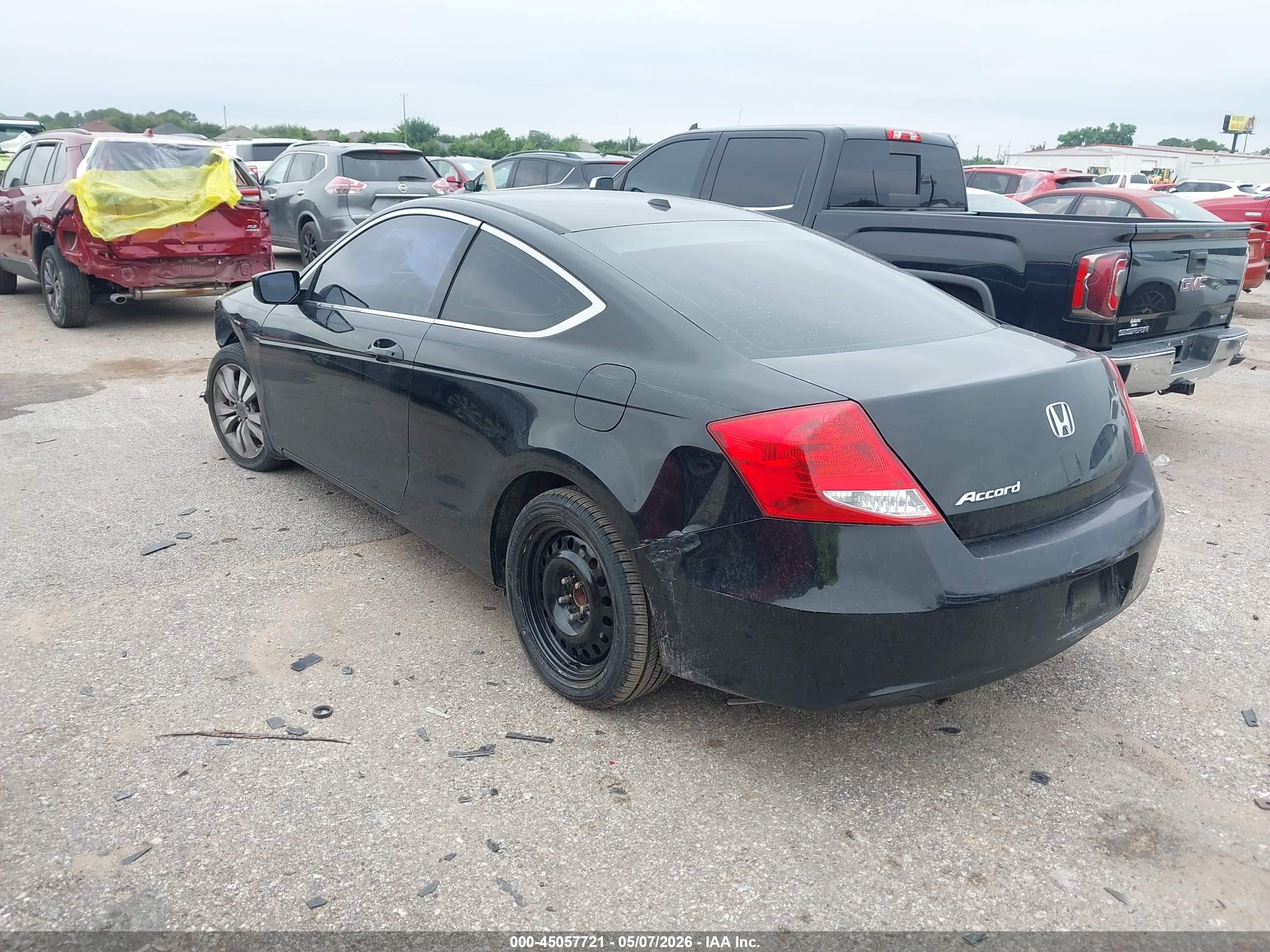 2011 Honda Accord 2.4 Ex-l Black vin: 1HGCS1B88BA005333