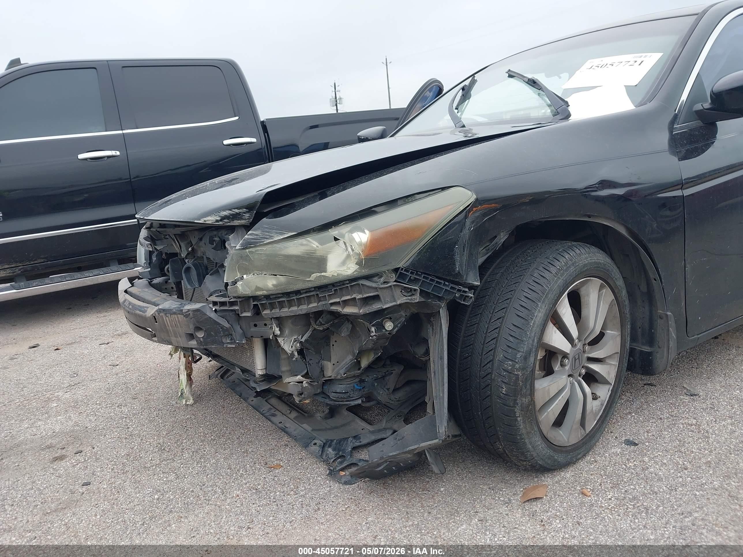 2011 Honda Accord 2.4 Ex-l Black vin: 1HGCS1B88BA005333