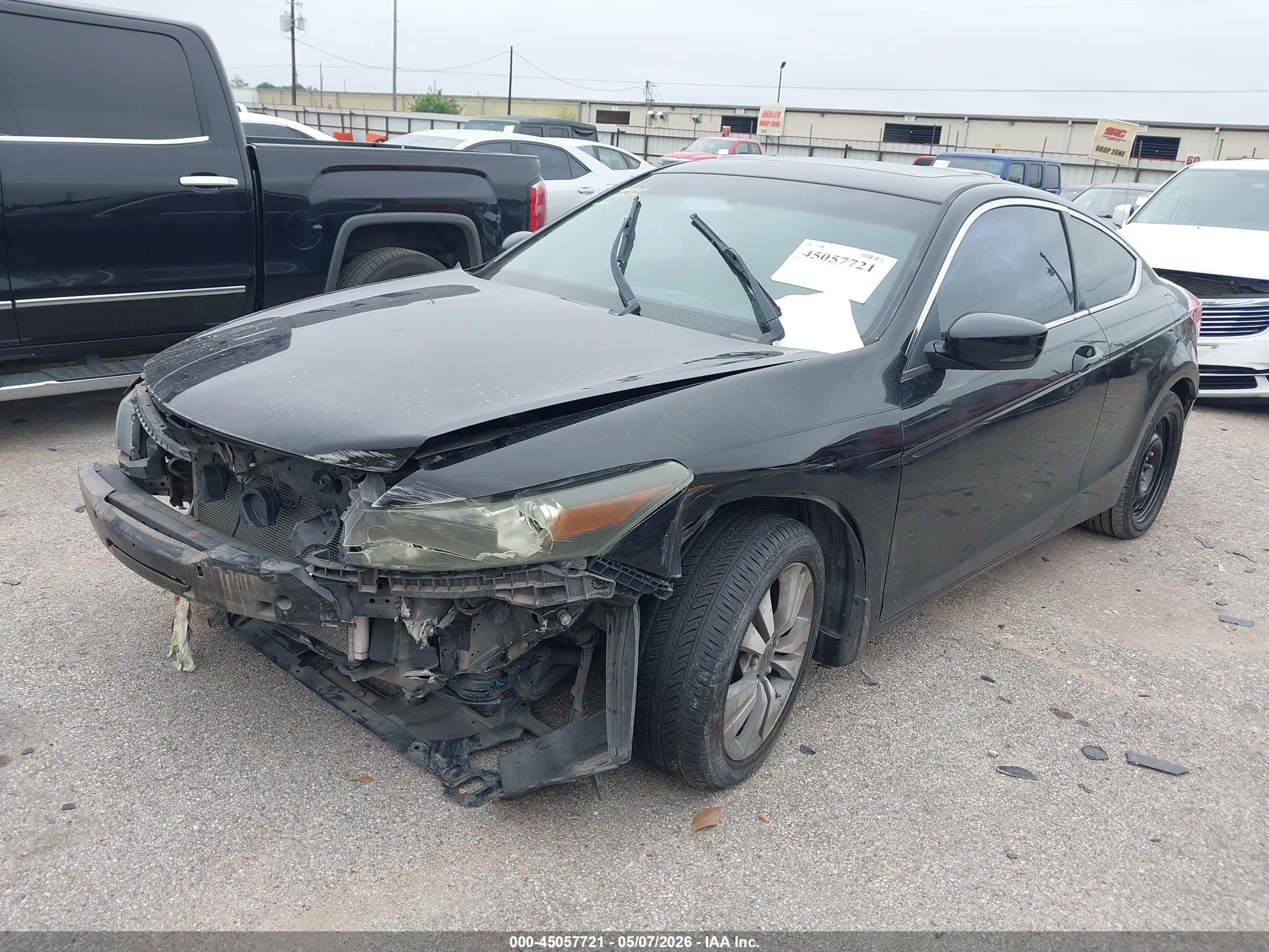 2011 Honda Accord 2.4 Ex-l Black vin: 1HGCS1B88BA005333