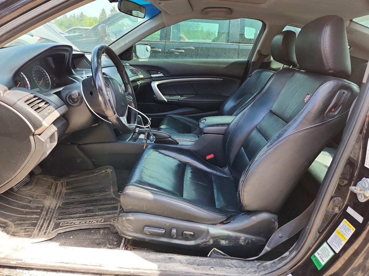 2011 Honda Accord Exl Black vin: 1HGCS1B88BA800401