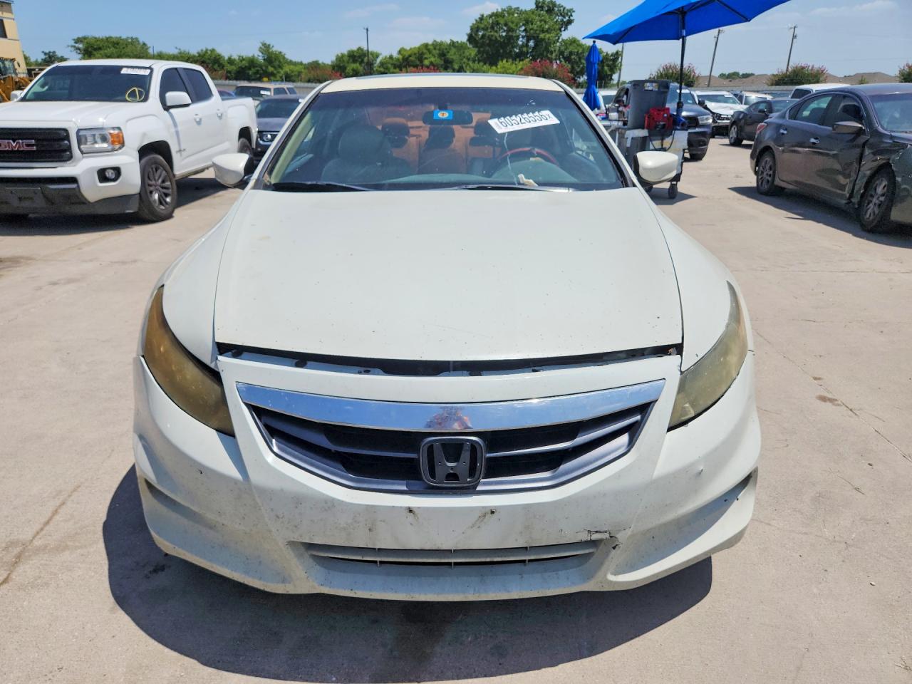 2012 Honda Accord Exl Белый vin: 1HGCS1B88CA014440