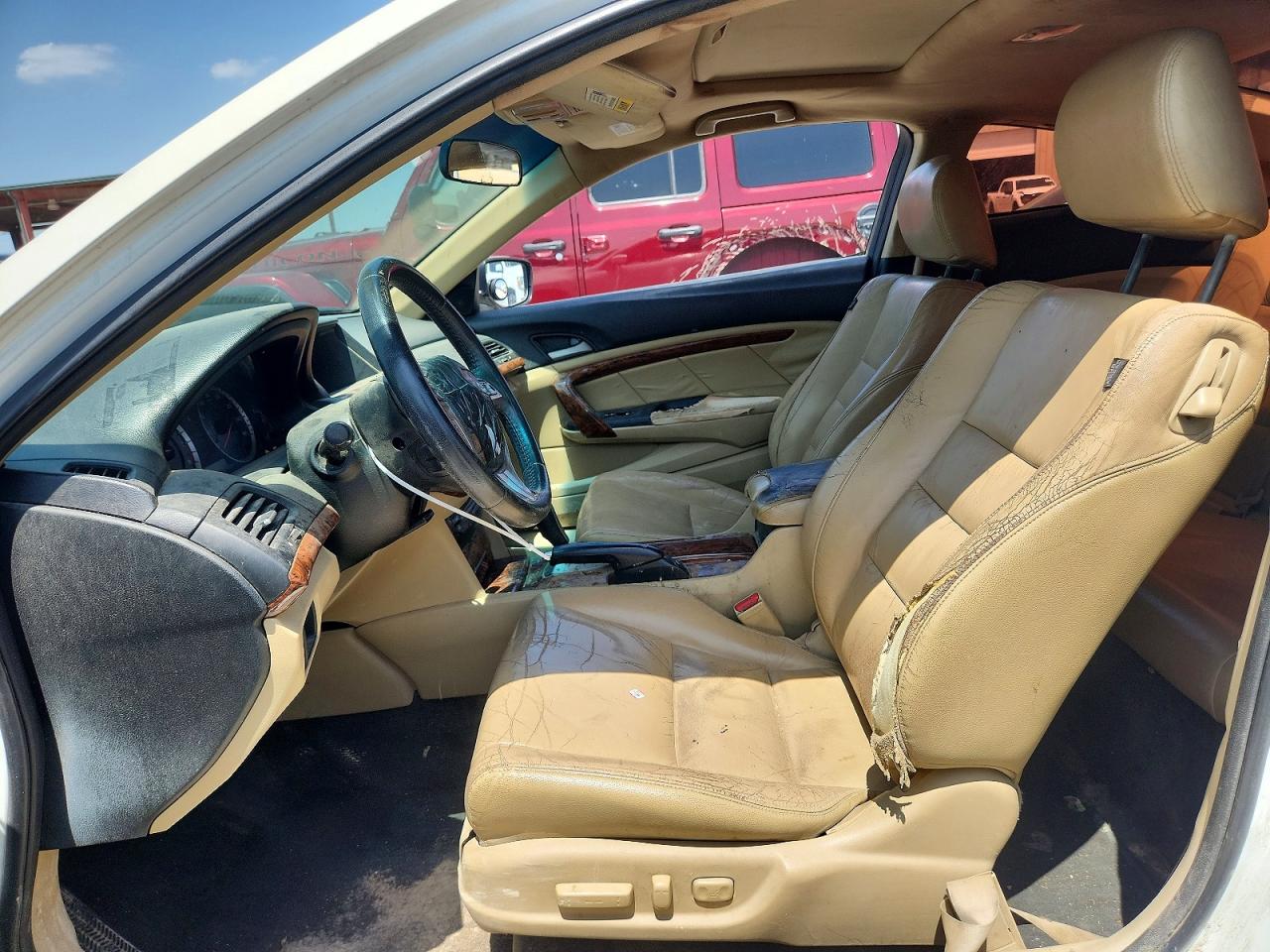 2012 Honda Accord Exl Белый vin: 1HGCS1B88CA014440