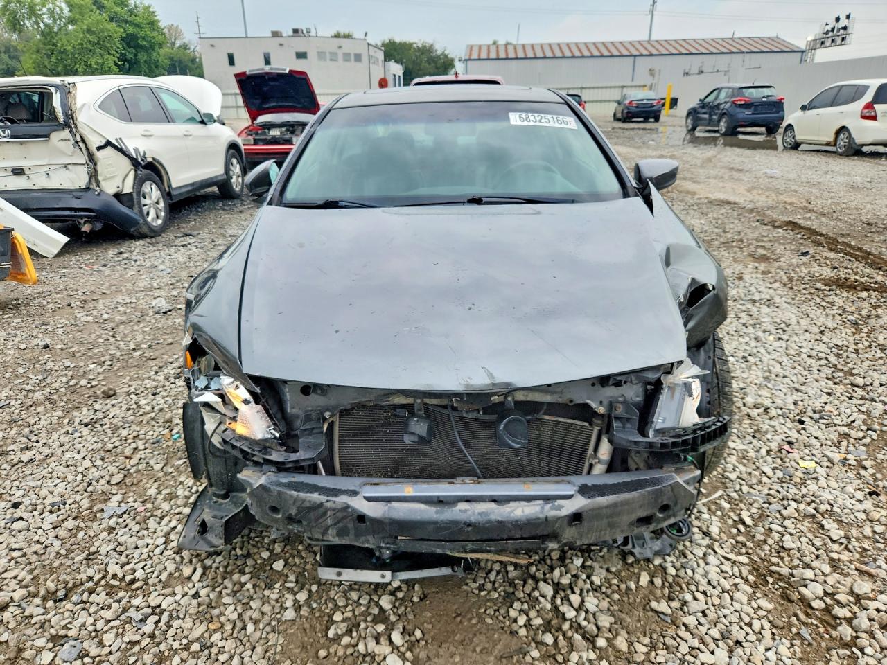 2012 Honda Accord Exl Серый vin: 1HGCS1B88CA021243