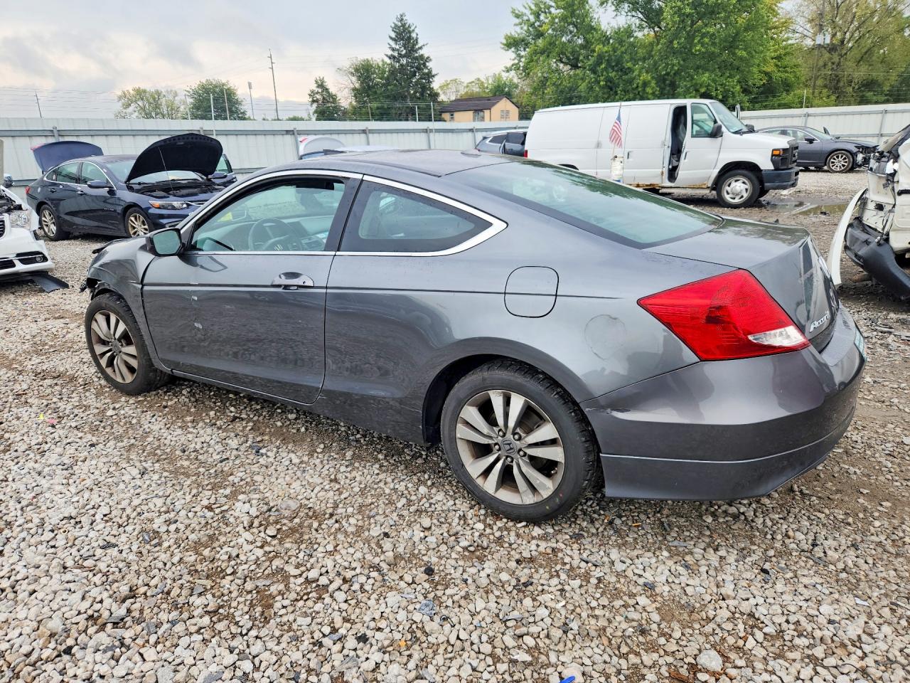 2012 Honda Accord Exl Серый vin: 1HGCS1B88CA021243