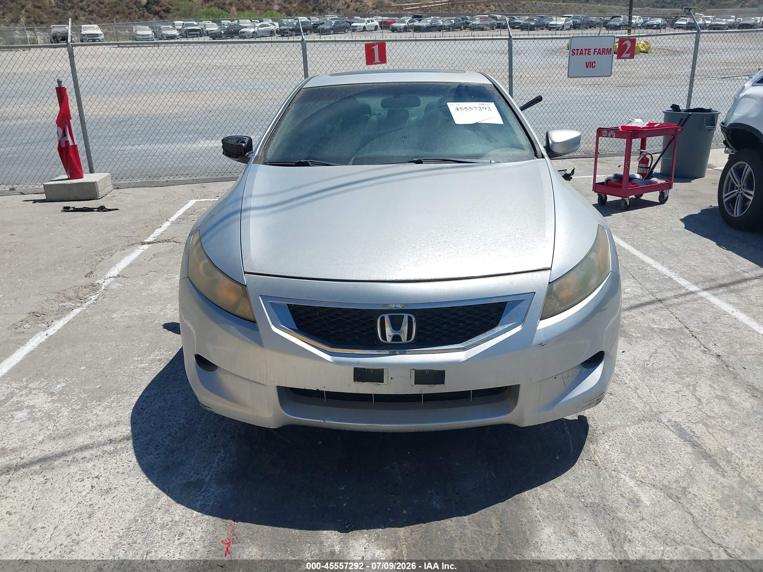 2010 Honda Accord 2.4 Ex-l Silver vin: 1HGCS1B89AA005145