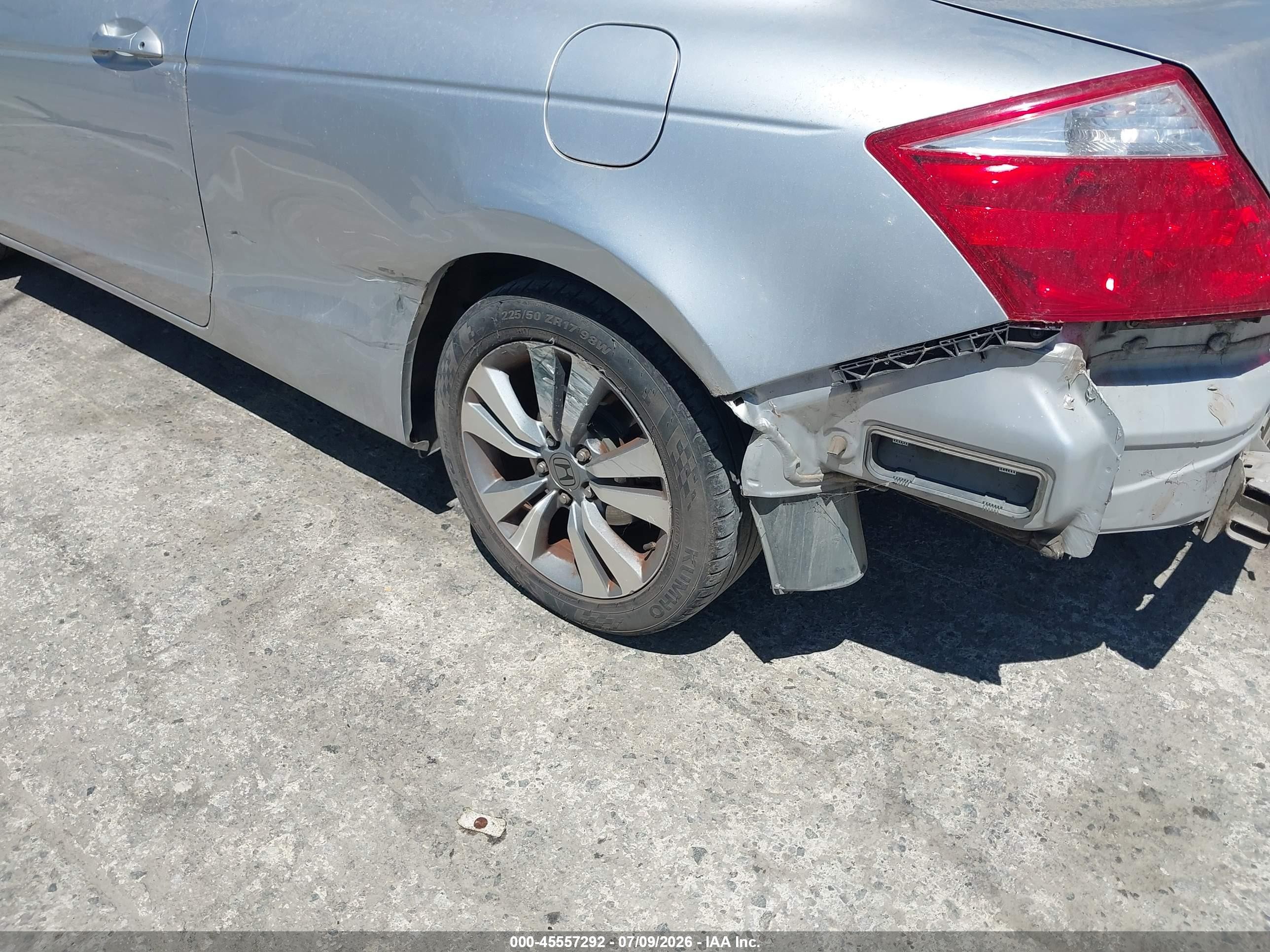 2010 Honda Accord 2.4 Ex-l Silver vin: 1HGCS1B89AA005145