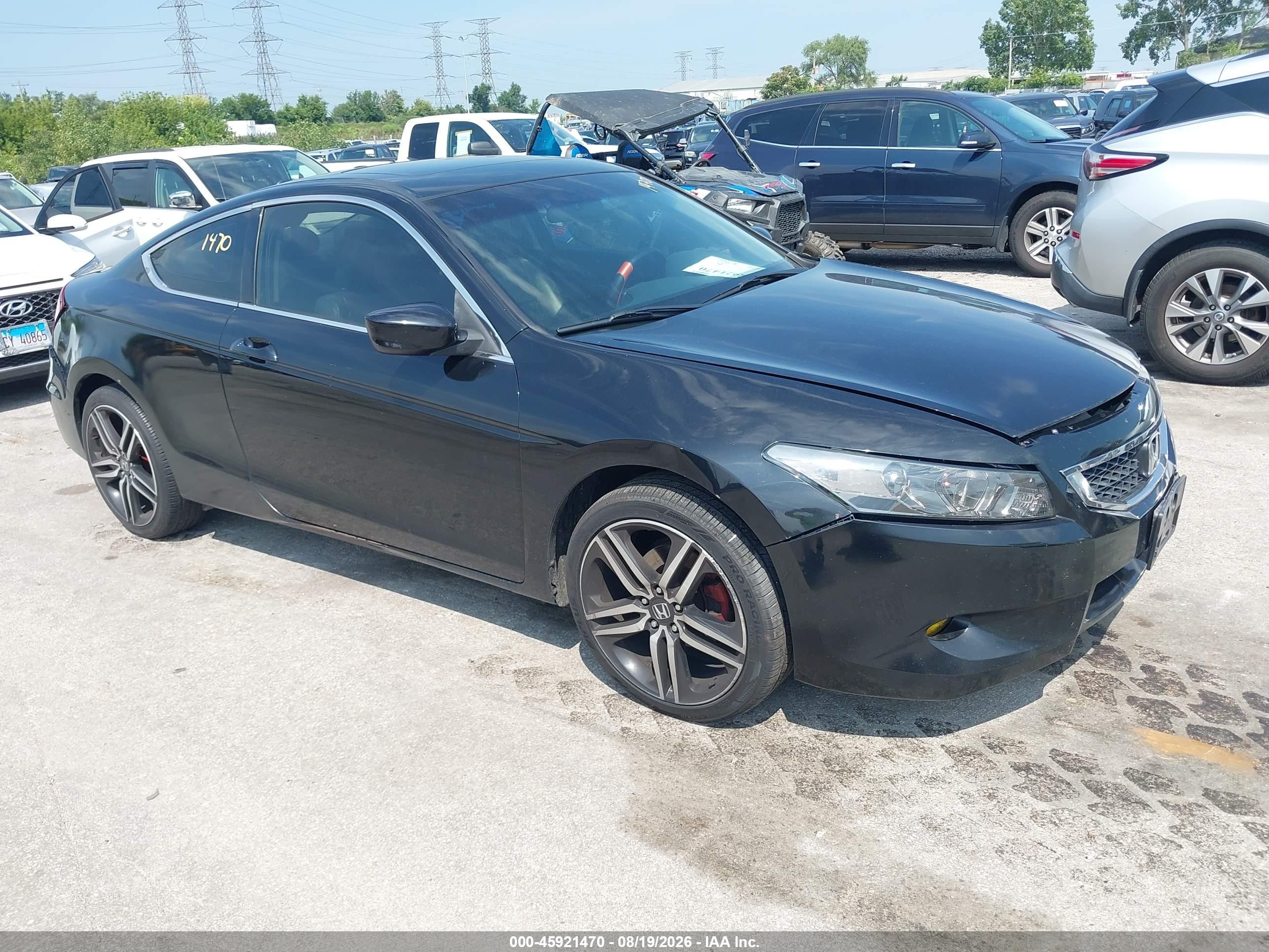 2010 Honda Accord 2.4 Ex-l Gray vin: 1HGCS1B89AA008403