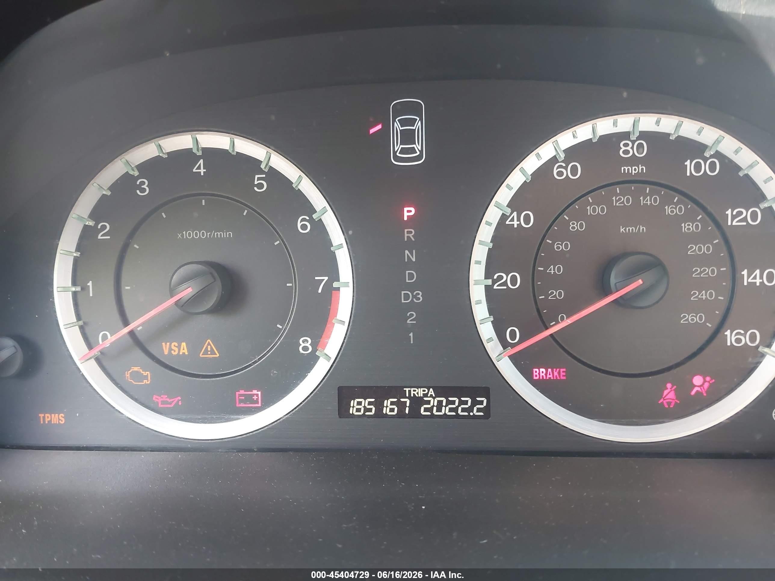 2010 Honda Accord 2.4 Ex-l Red vin: 1HGCS1B89AA013200