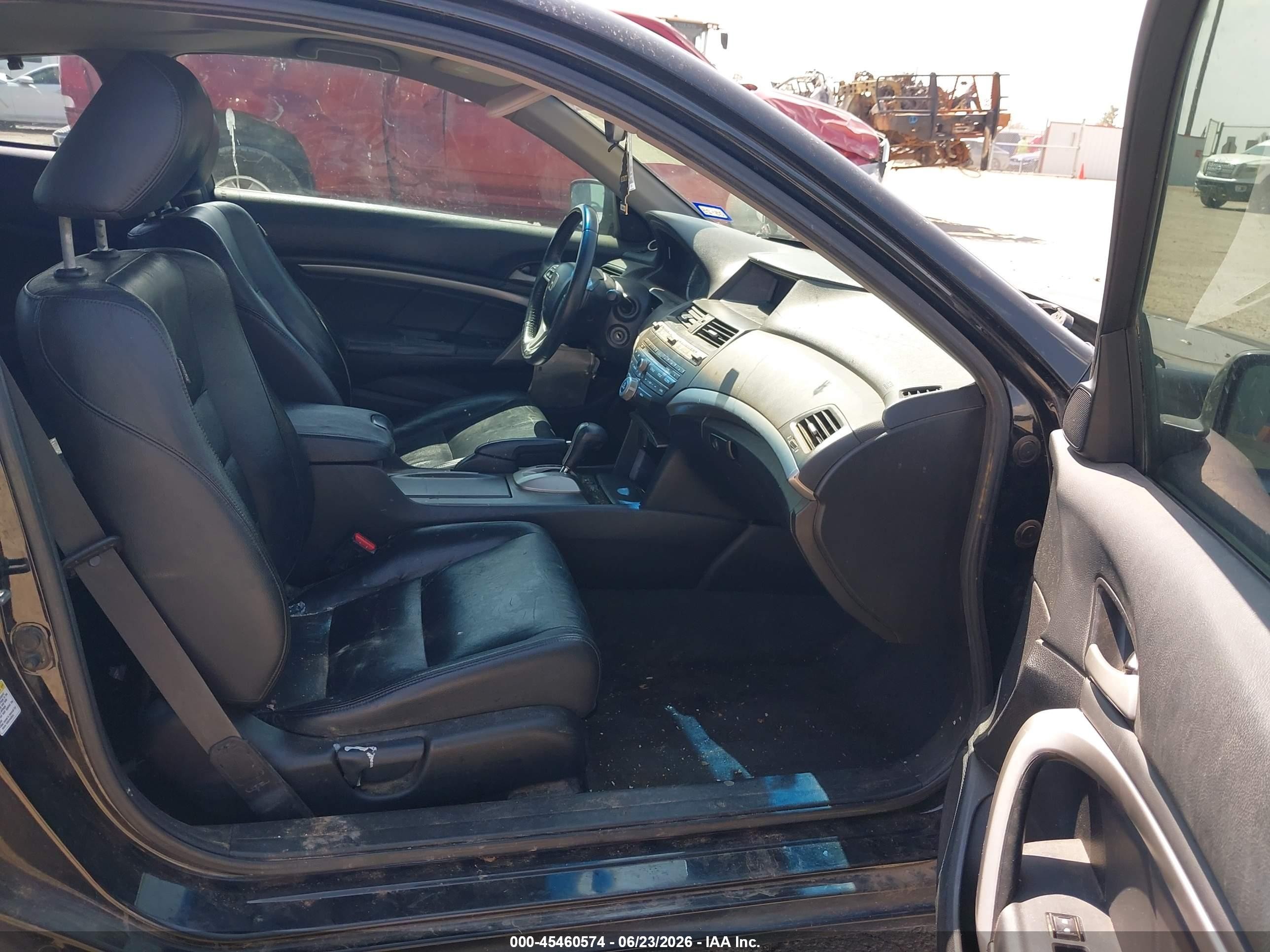 2011 Honda Accord 2.4 Ex-l Black vin: 1HGCS1B89BA003672