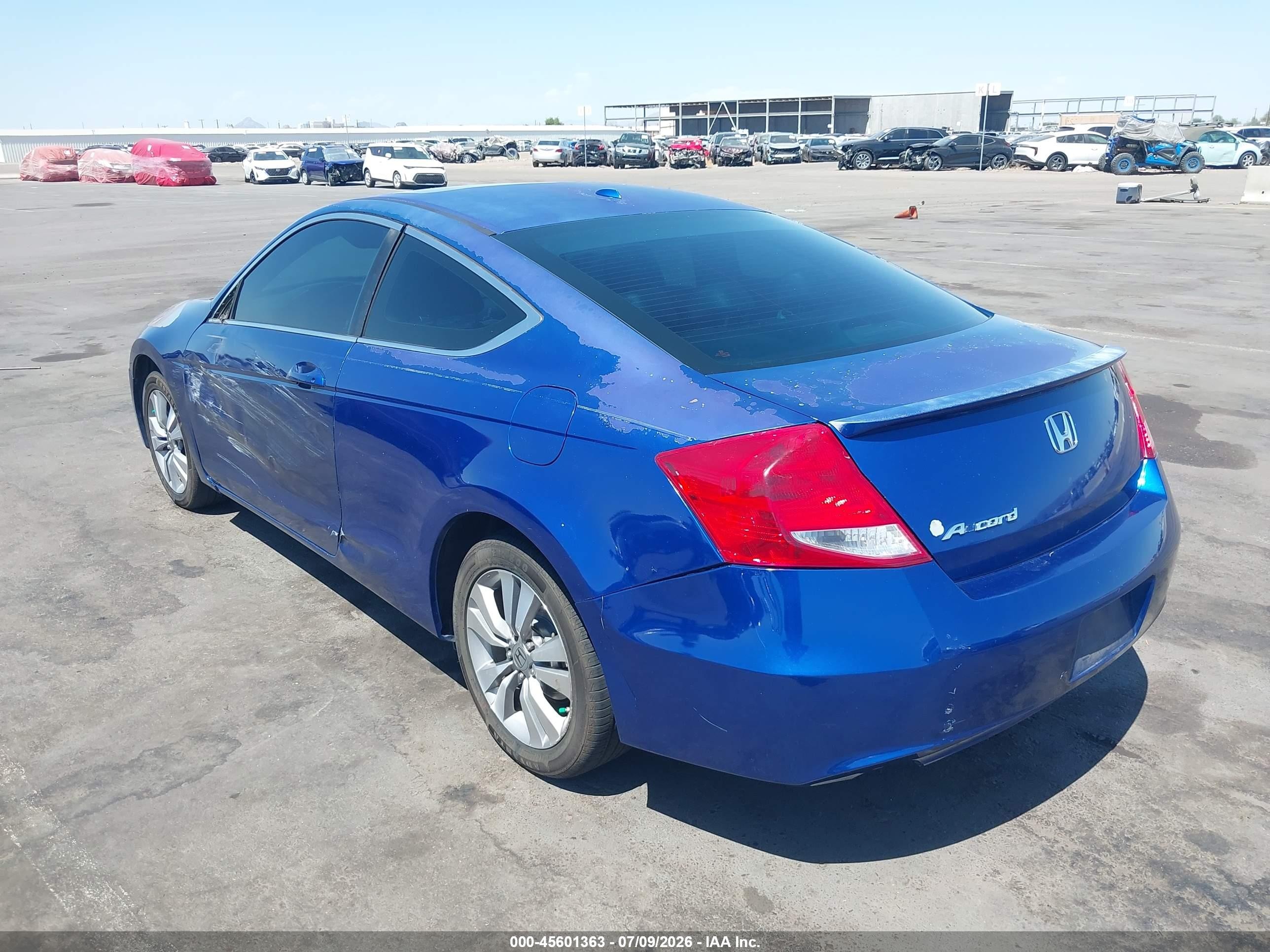 2011 Honda Accord 2.4 Ex-l Blue vin: 1HGCS1B89BA015871