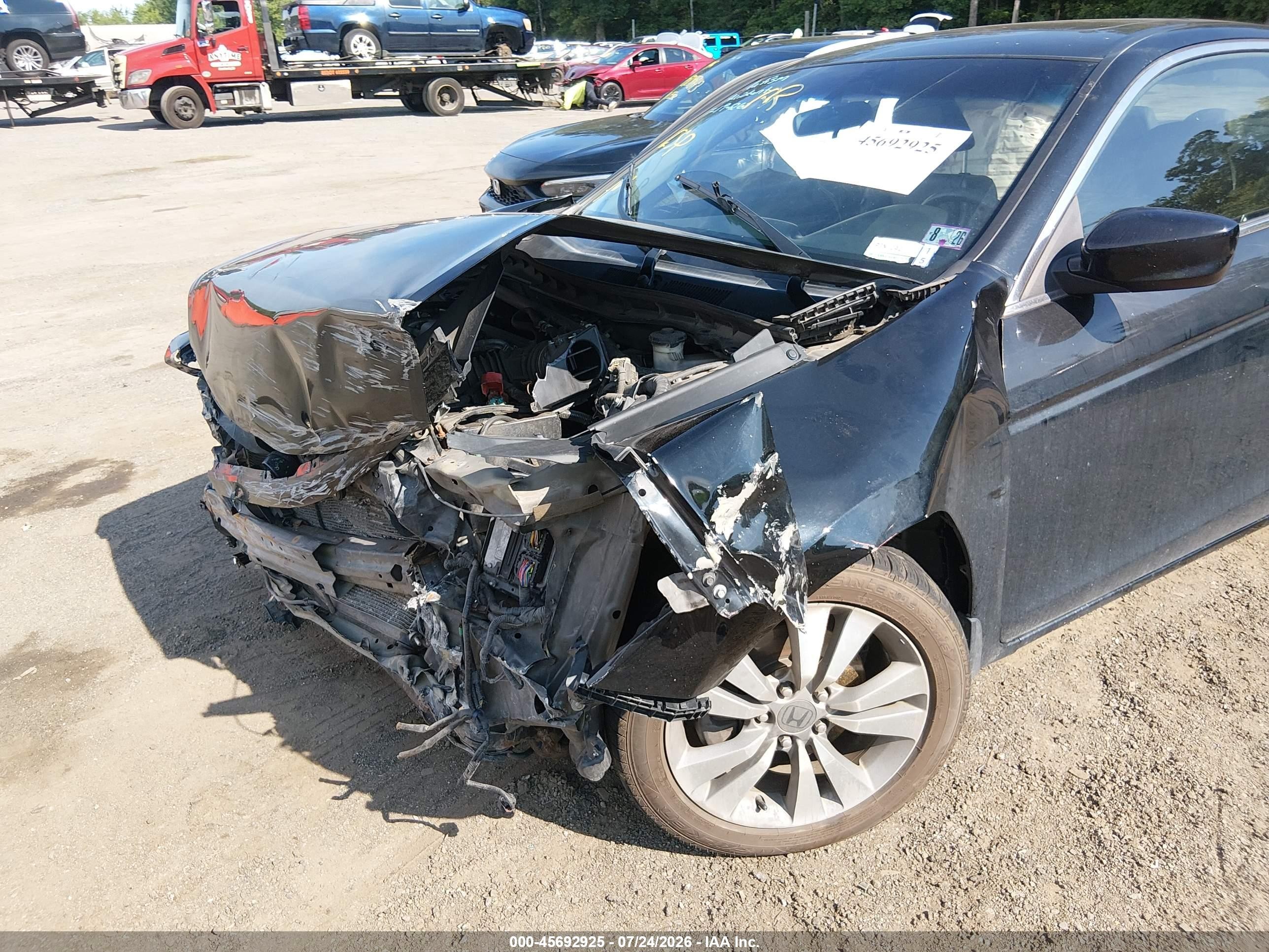 2011 Honda Accord 2.4 Ex-l Black vin: 1HGCS1B89BA016986