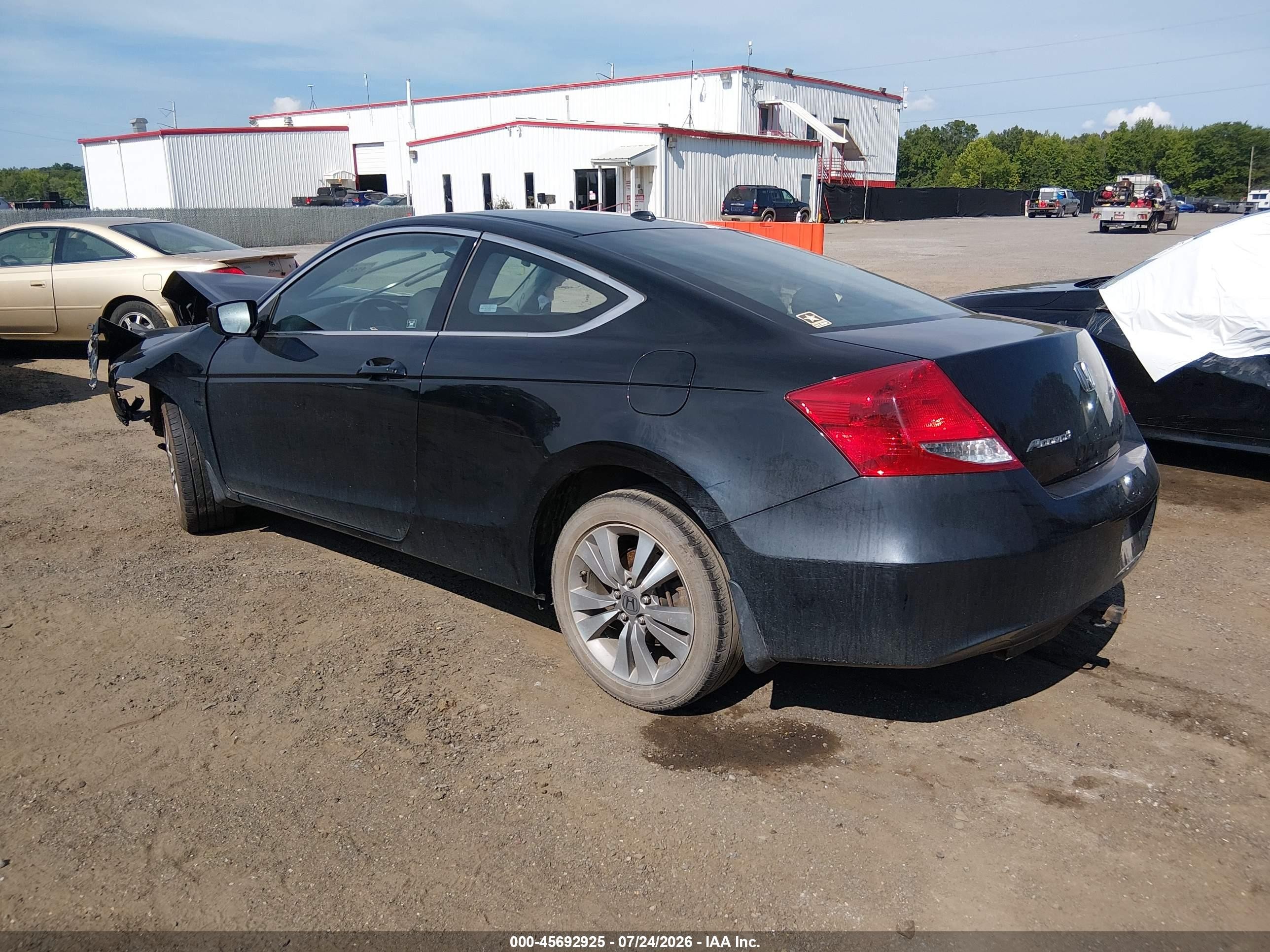 2011 Honda Accord 2.4 Ex-l Black vin: 1HGCS1B89BA016986