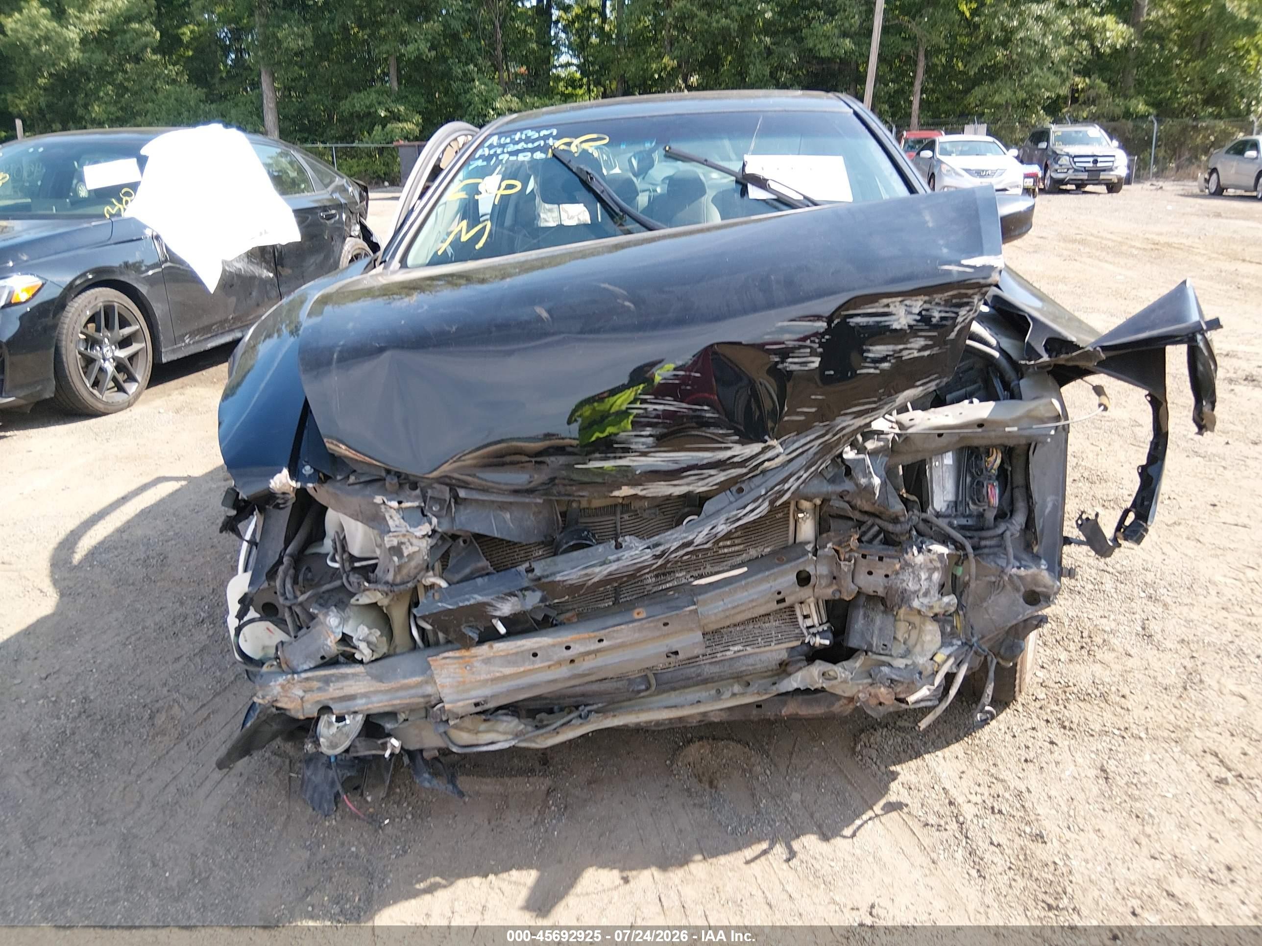 2011 Honda Accord 2.4 Ex-l Black vin: 1HGCS1B89BA016986
