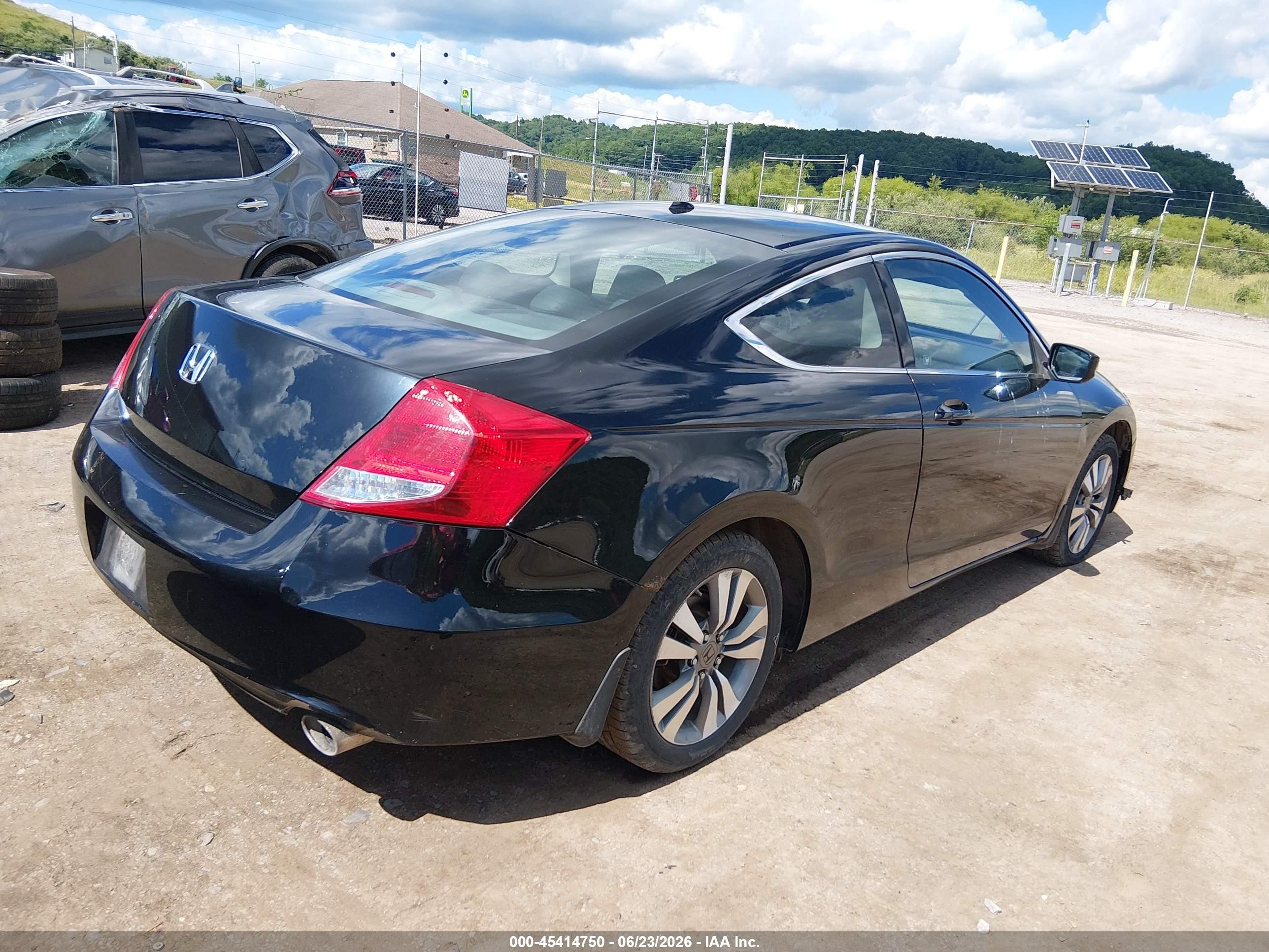 2012 Honda Accord 2.4 Ex-l Black vin: 1HGCS1B89CA005844