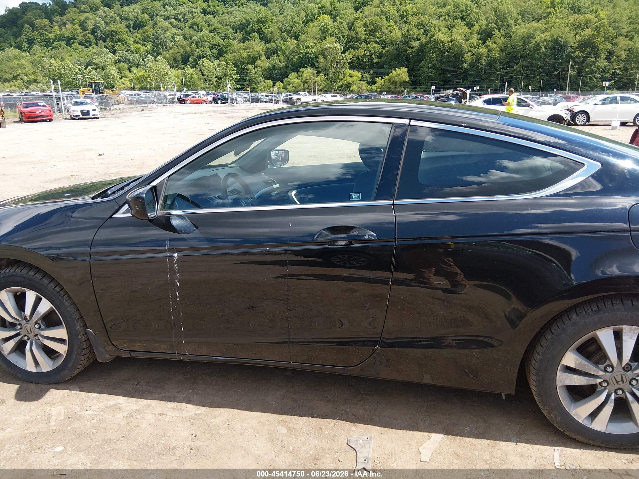 2012 Honda Accord 2.4 Ex-l Black vin: 1HGCS1B89CA005844
