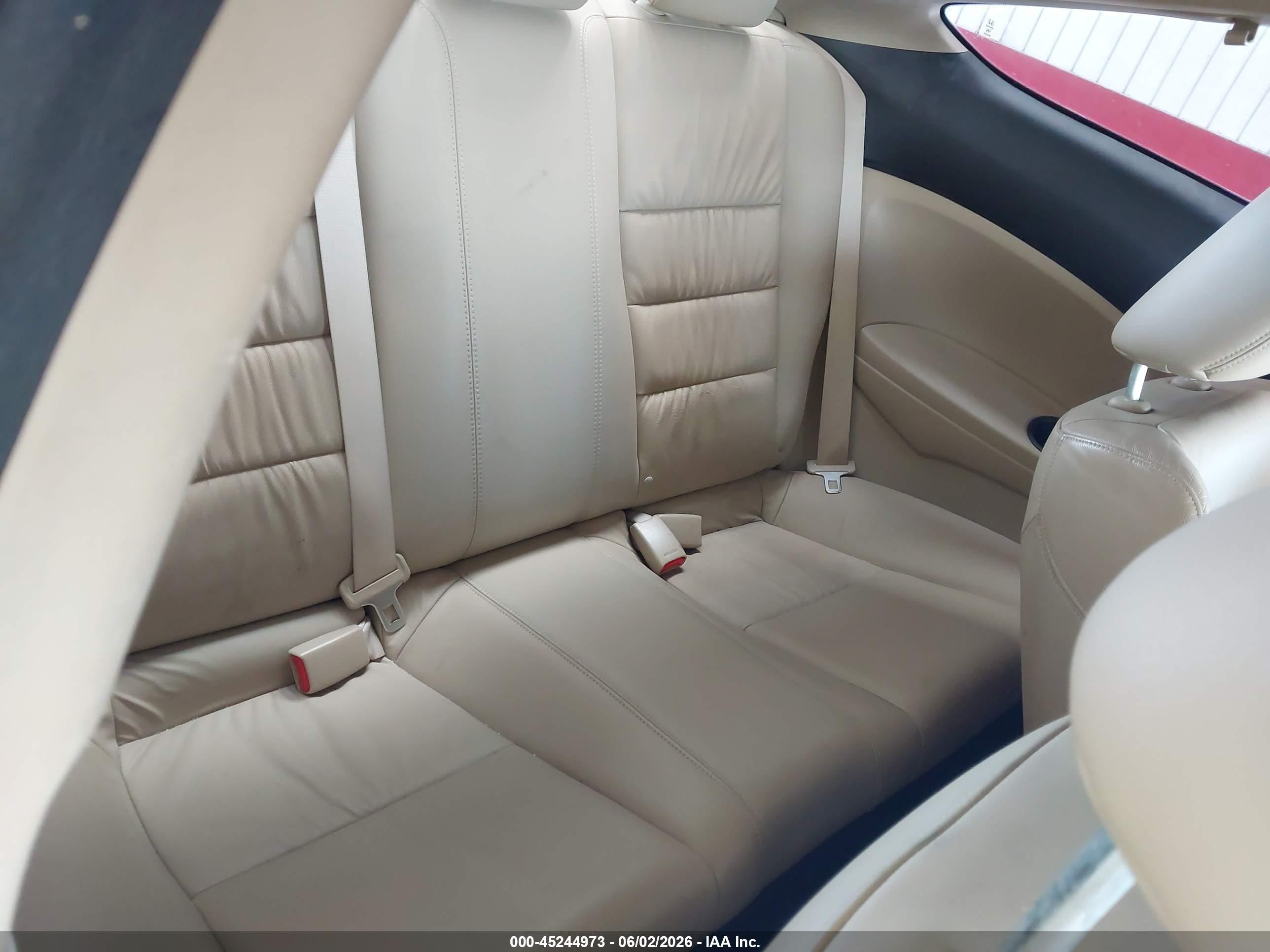 2010 Honda Accord 2.4 Ex-l White vin: 1HGCS1B8XAA006241