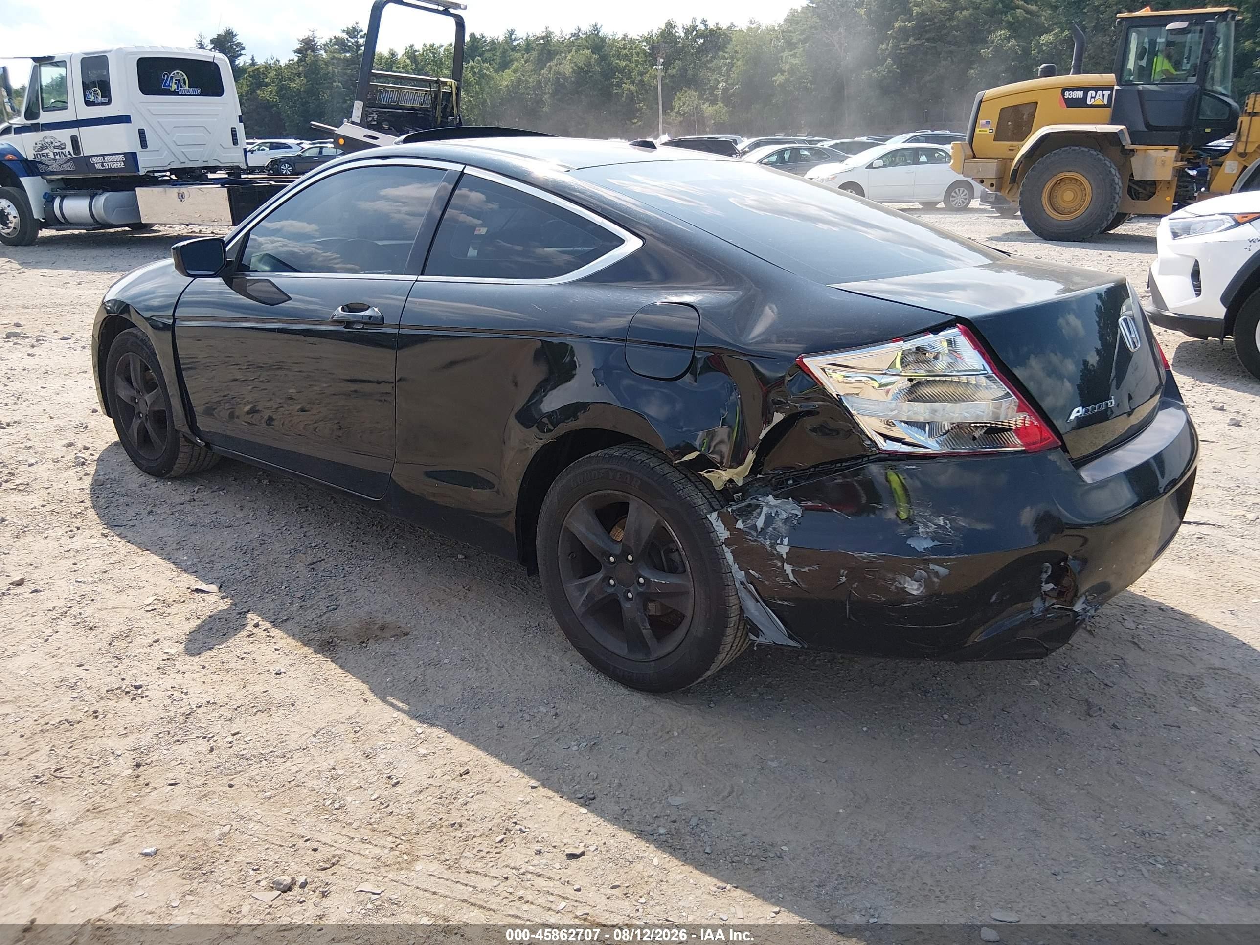 2010 Honda Accord 2.4 Ex-l Черный vin: 1HGCS1B8XAA008667