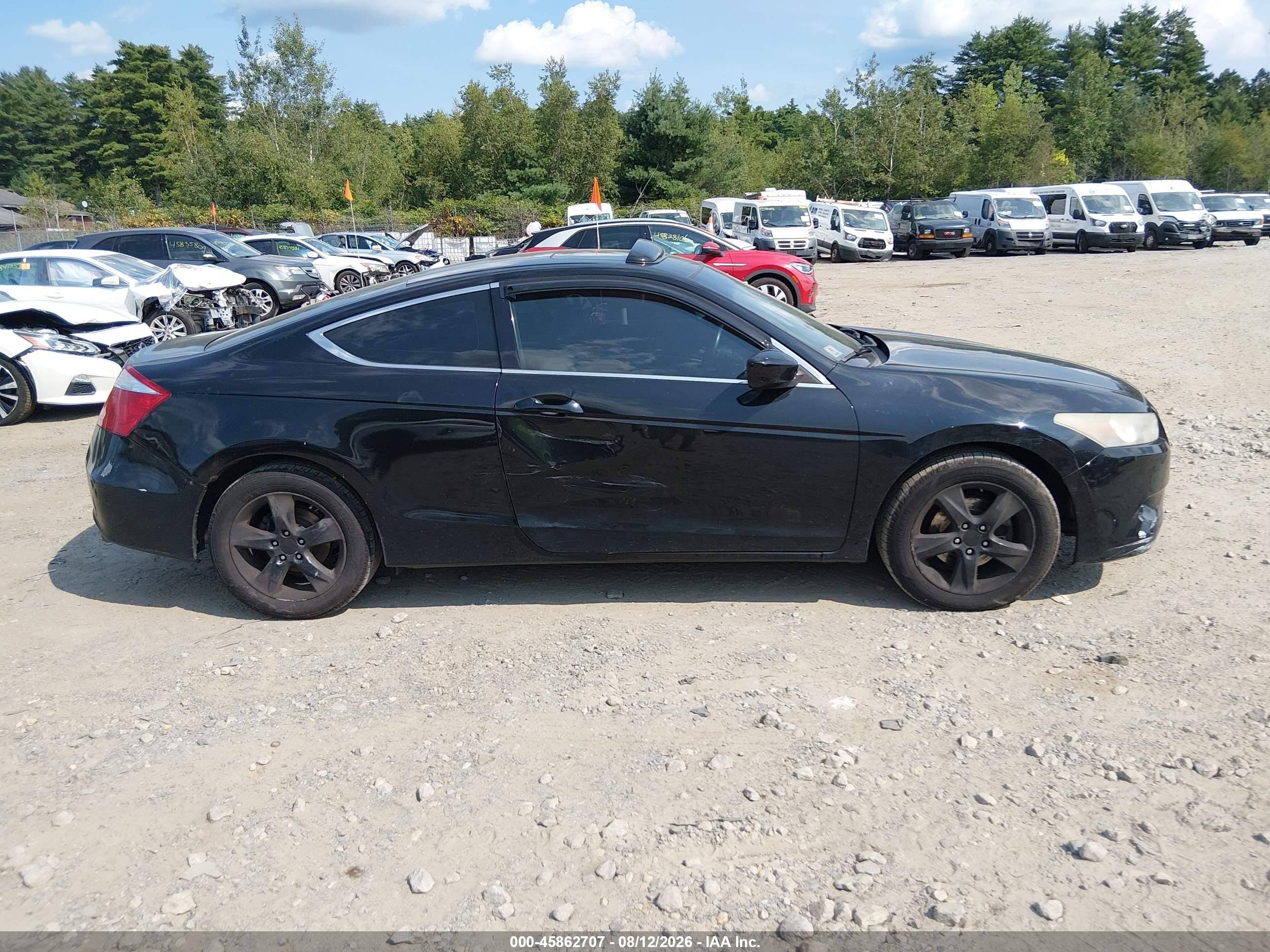 2010 Honda Accord 2.4 Ex-l Черный vin: 1HGCS1B8XAA008667