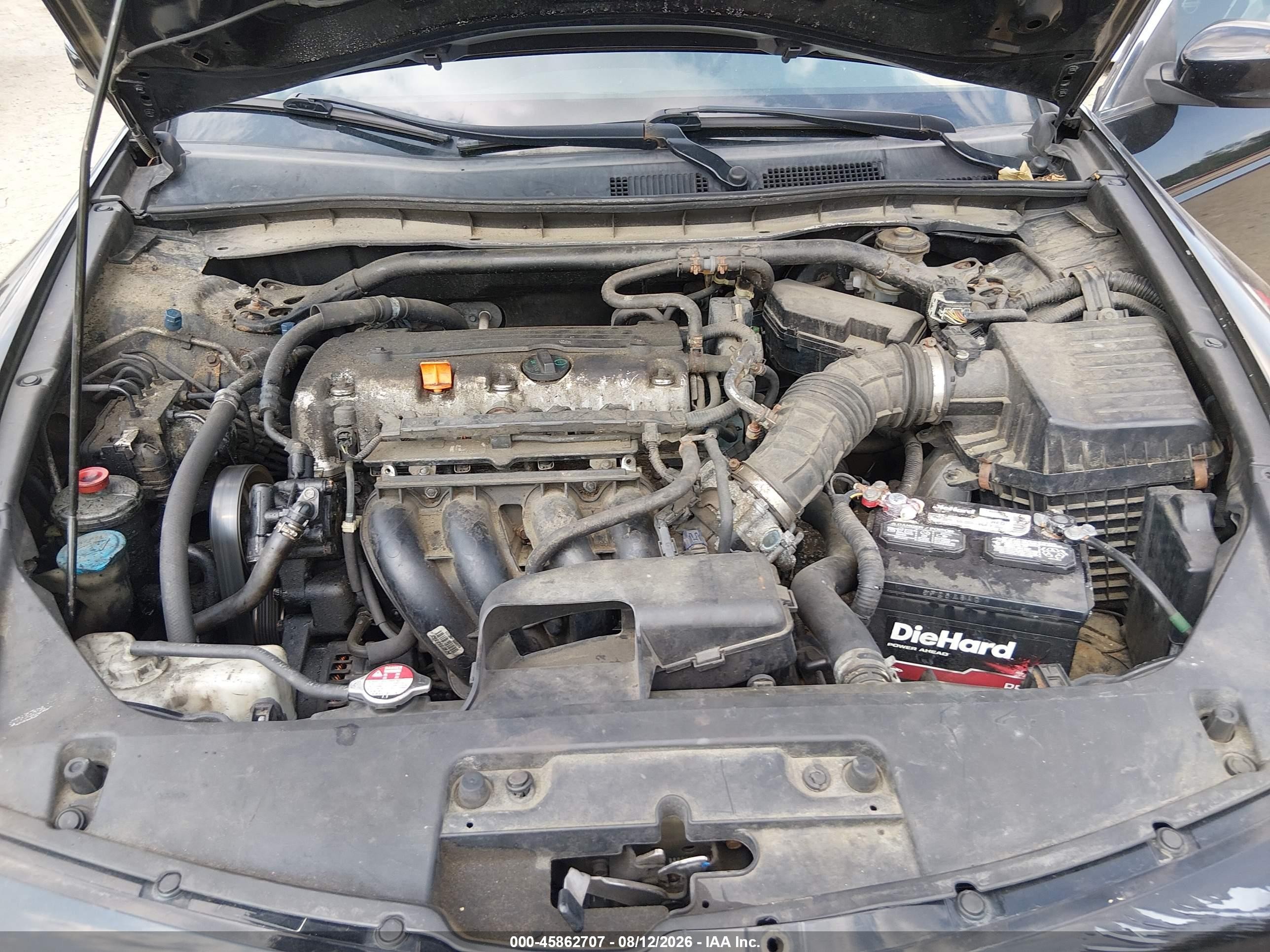 2010 Honda Accord 2.4 Ex-l Черный vin: 1HGCS1B8XAA008667