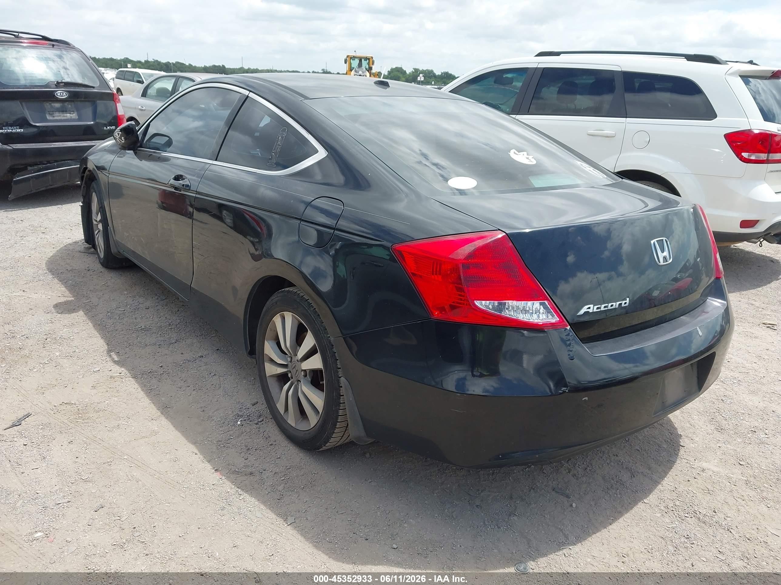 2011 Honda Accord 2.4 Ex-l Black vin: 1HGCS1B8XBA004121