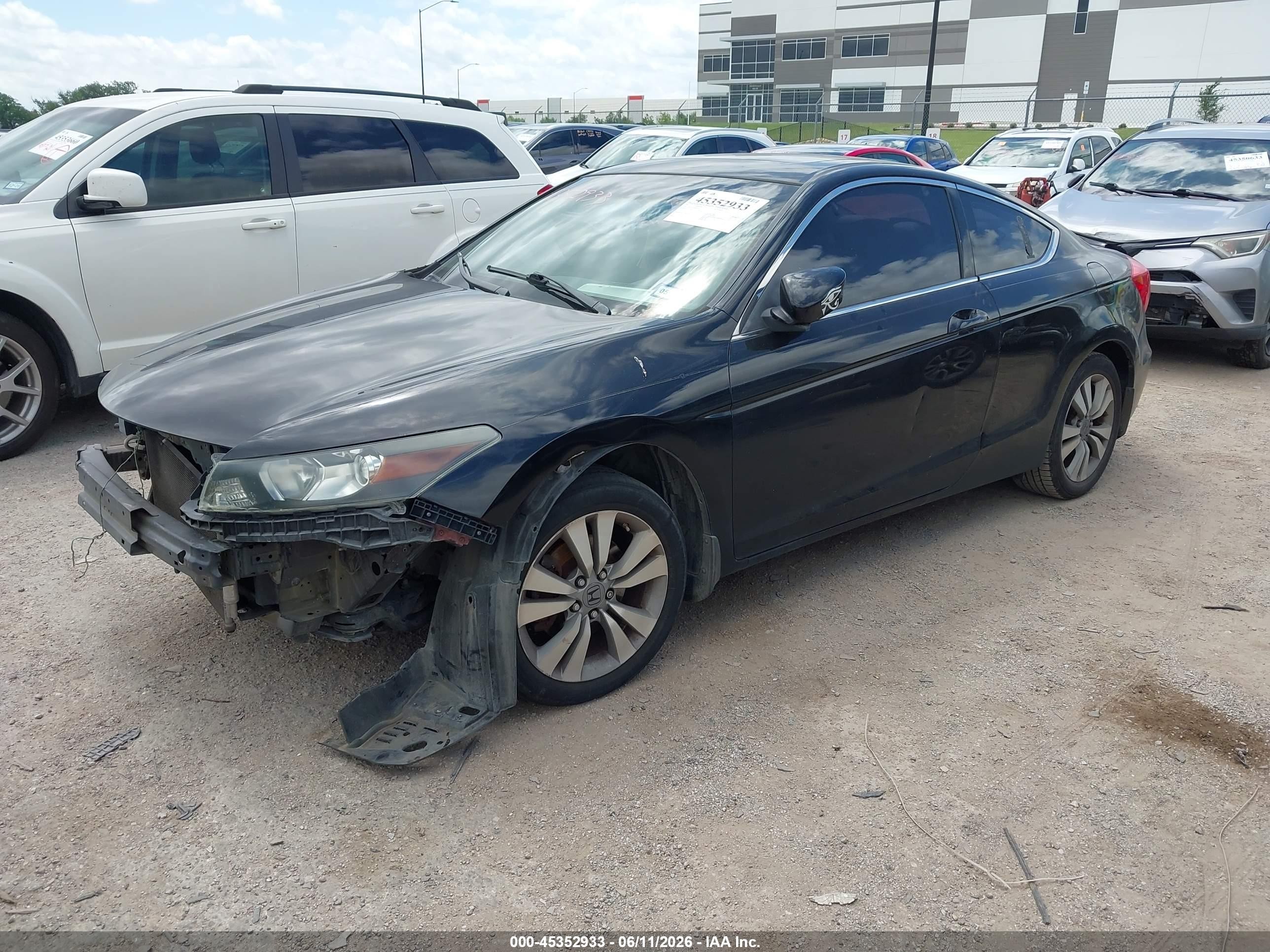 2011 Honda Accord 2.4 Ex-l Black vin: 1HGCS1B8XBA004121