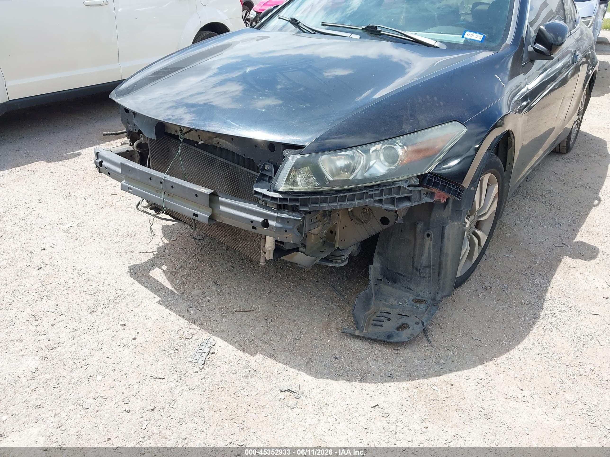 2011 Honda Accord 2.4 Ex-l Black vin: 1HGCS1B8XBA004121