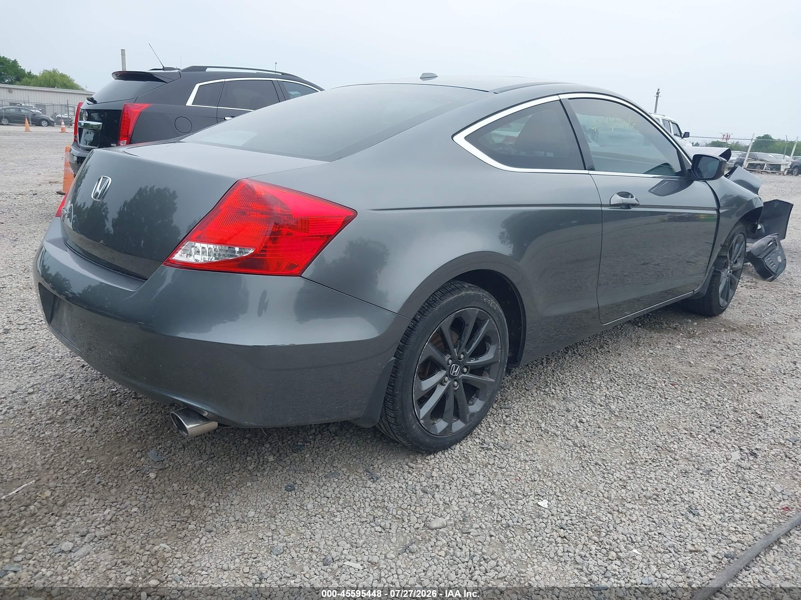 2011 Honda Accord 2.4 Ex-l Gray vin: 1HGCS1B8XBA010243