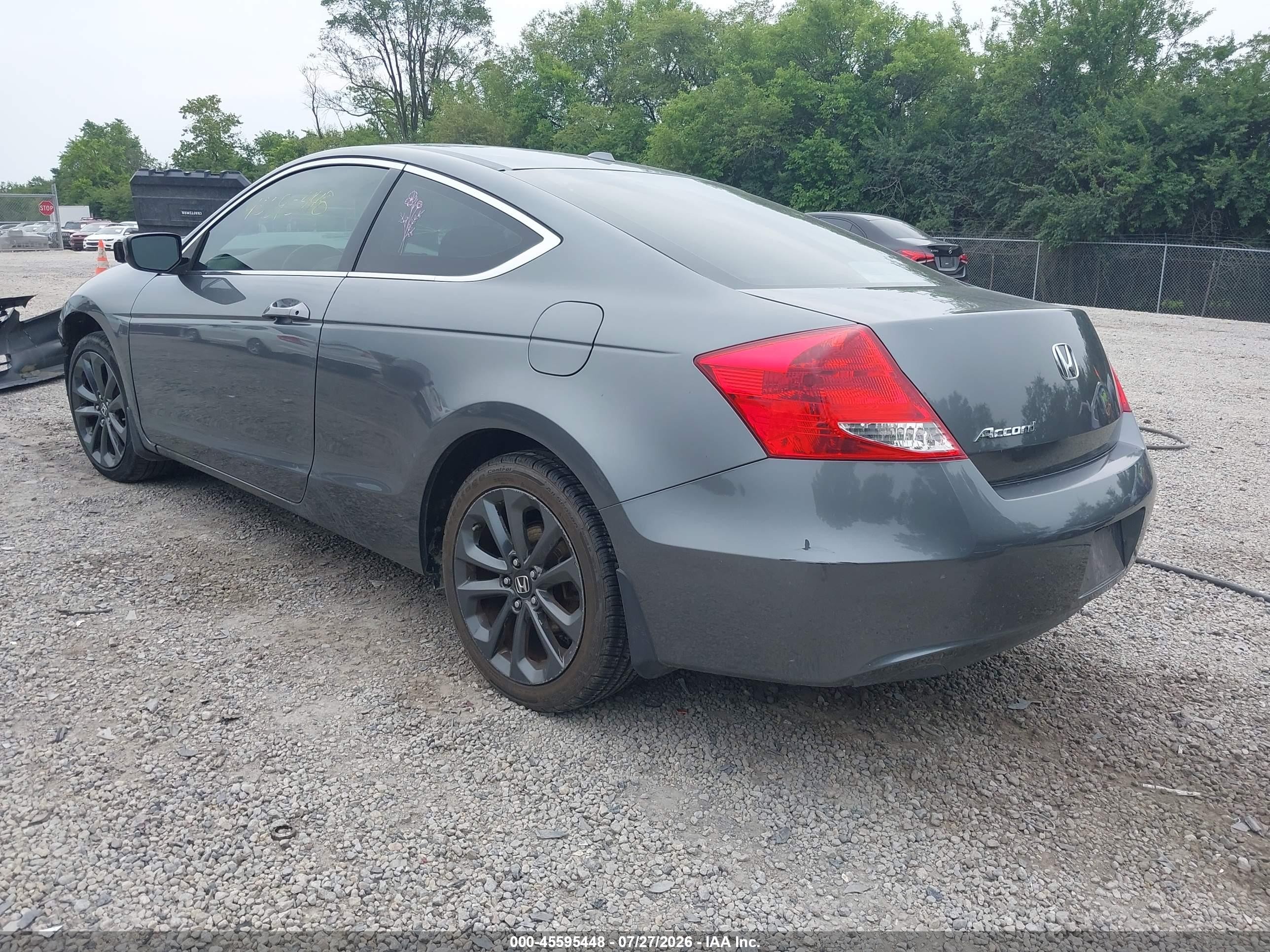 2011 Honda Accord 2.4 Ex-l Gray vin: 1HGCS1B8XBA010243