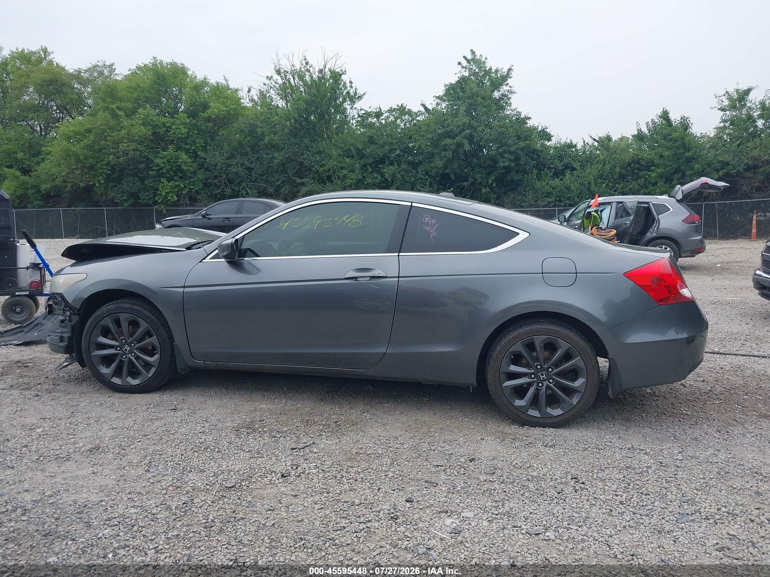 2011 Honda Accord 2.4 Ex-l Gray vin: 1HGCS1B8XBA010243
