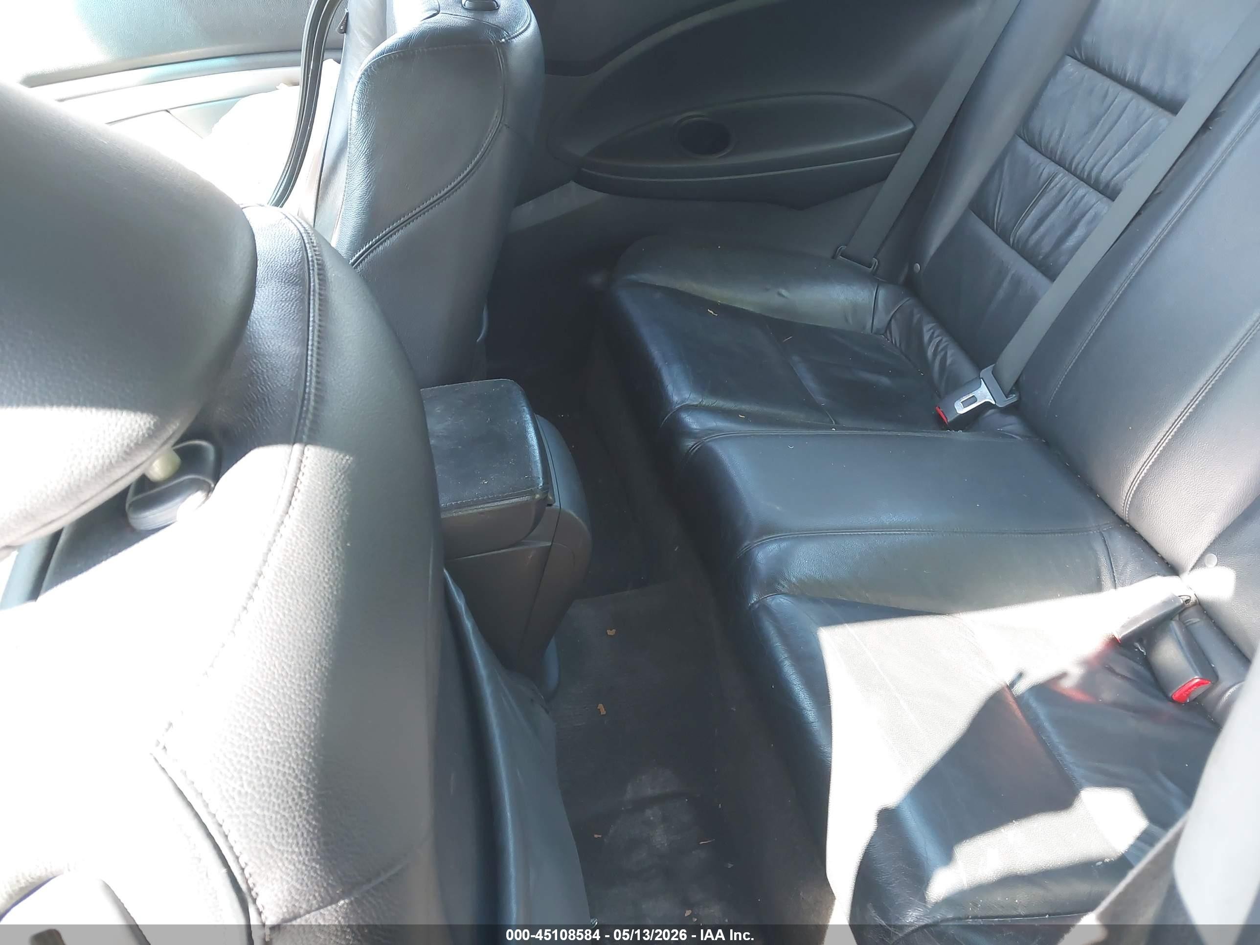 2012 Honda Accord 2.4 Ex-l Черный vin: 1HGCS1B8XCA011765