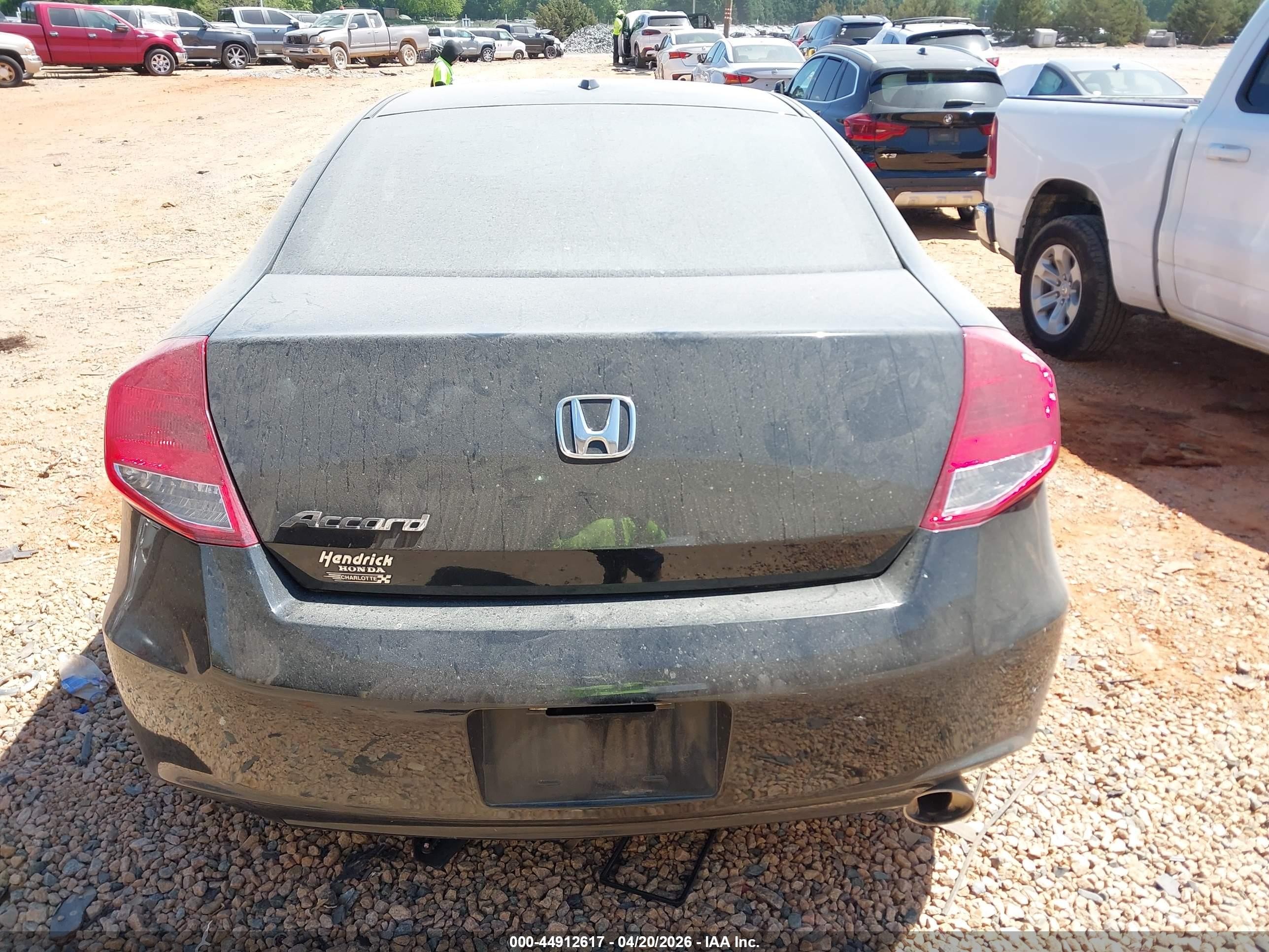 2012 Honda Accord 2.4 Ex-l Black vin: 1HGCS1B8XCA012138
