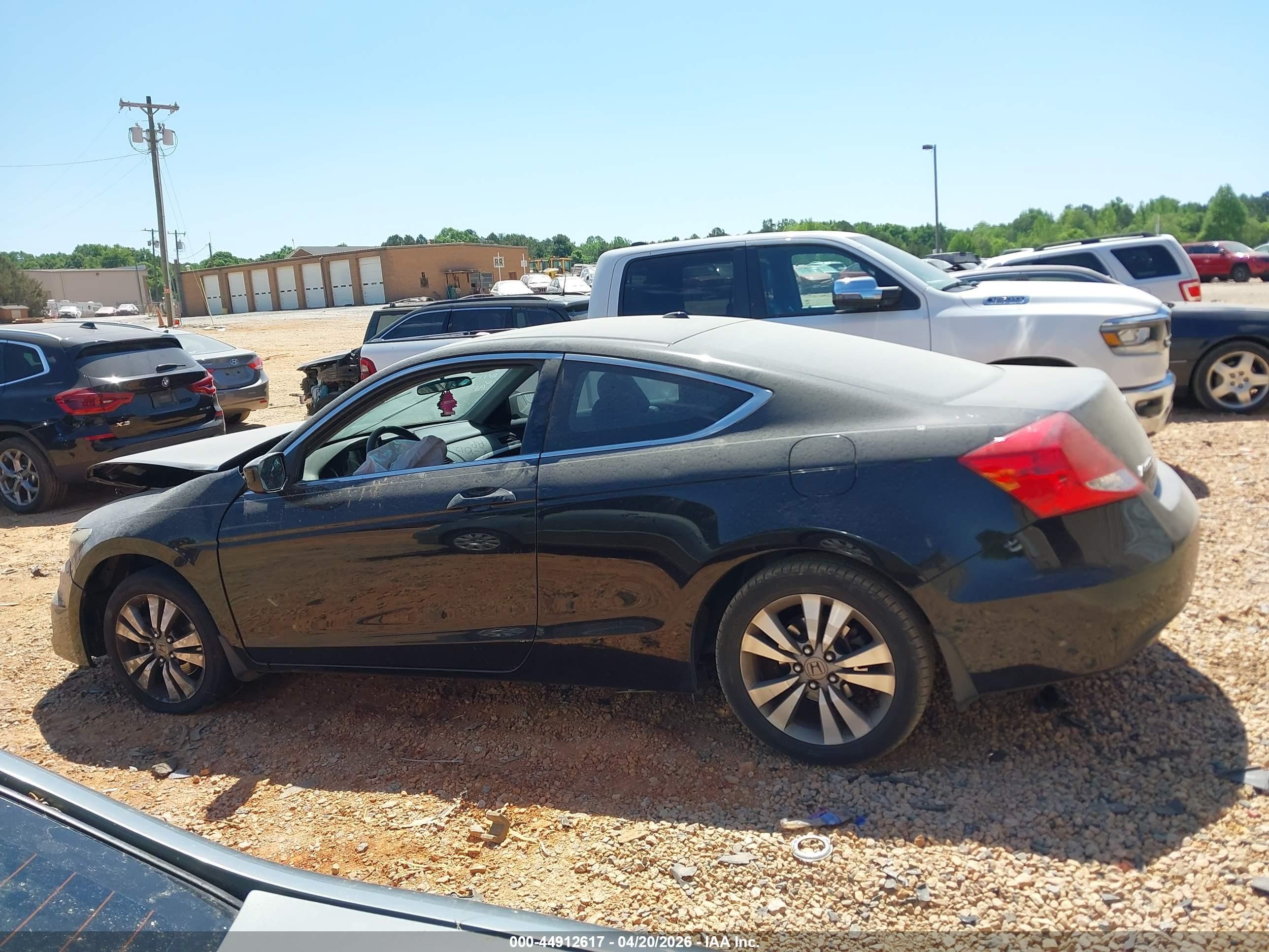2012 Honda Accord 2.4 Ex-l Black vin: 1HGCS1B8XCA012138