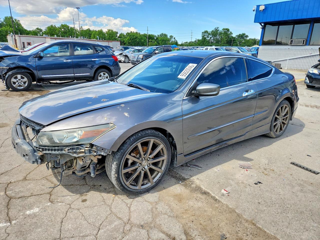 2008 Honda Accord Exl Gray vin: 1HGCS21848A004034