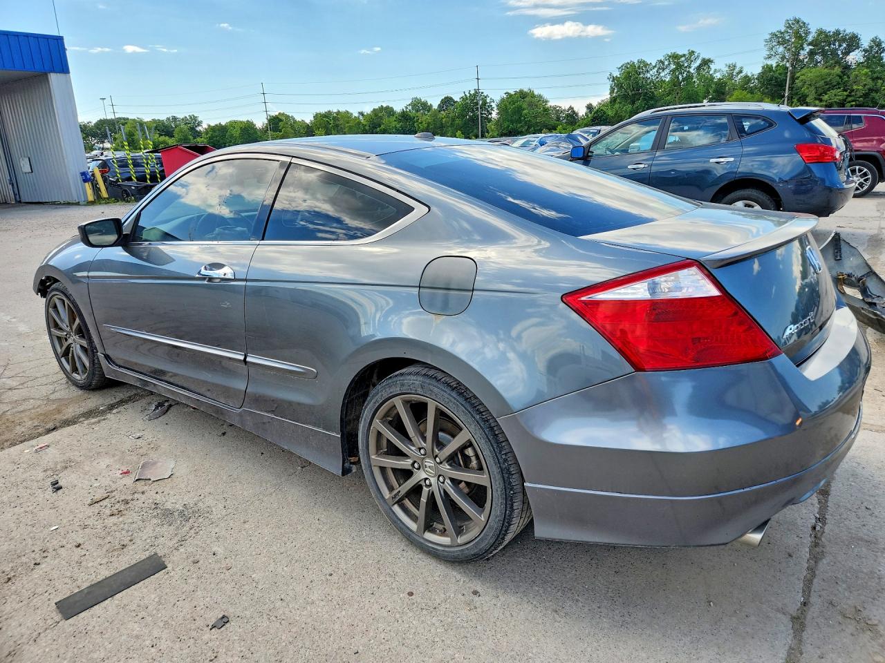 2008 Honda Accord Exl Gray vin: 1HGCS21848A004034