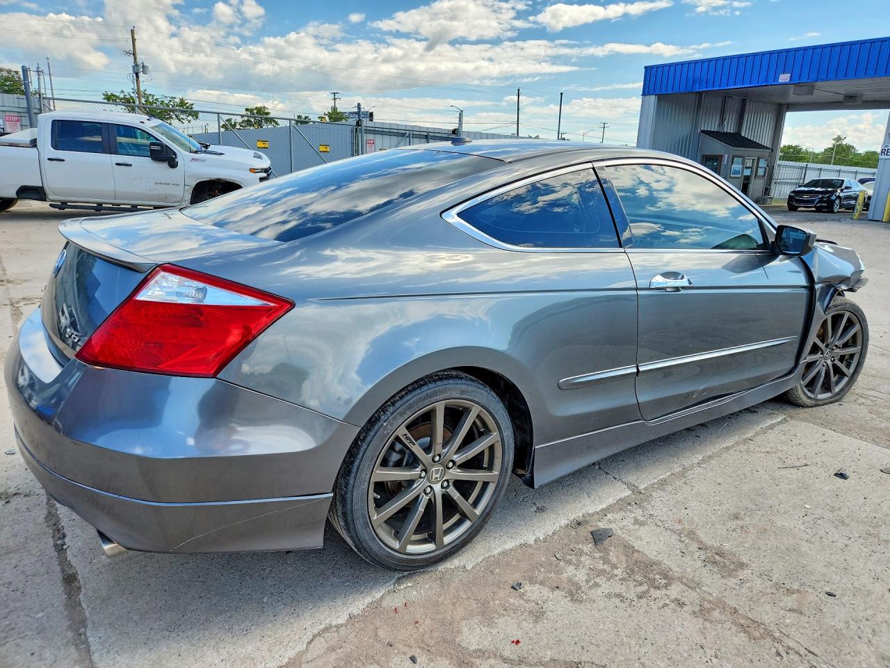 2008 Honda Accord Exl Gray vin: 1HGCS21848A004034