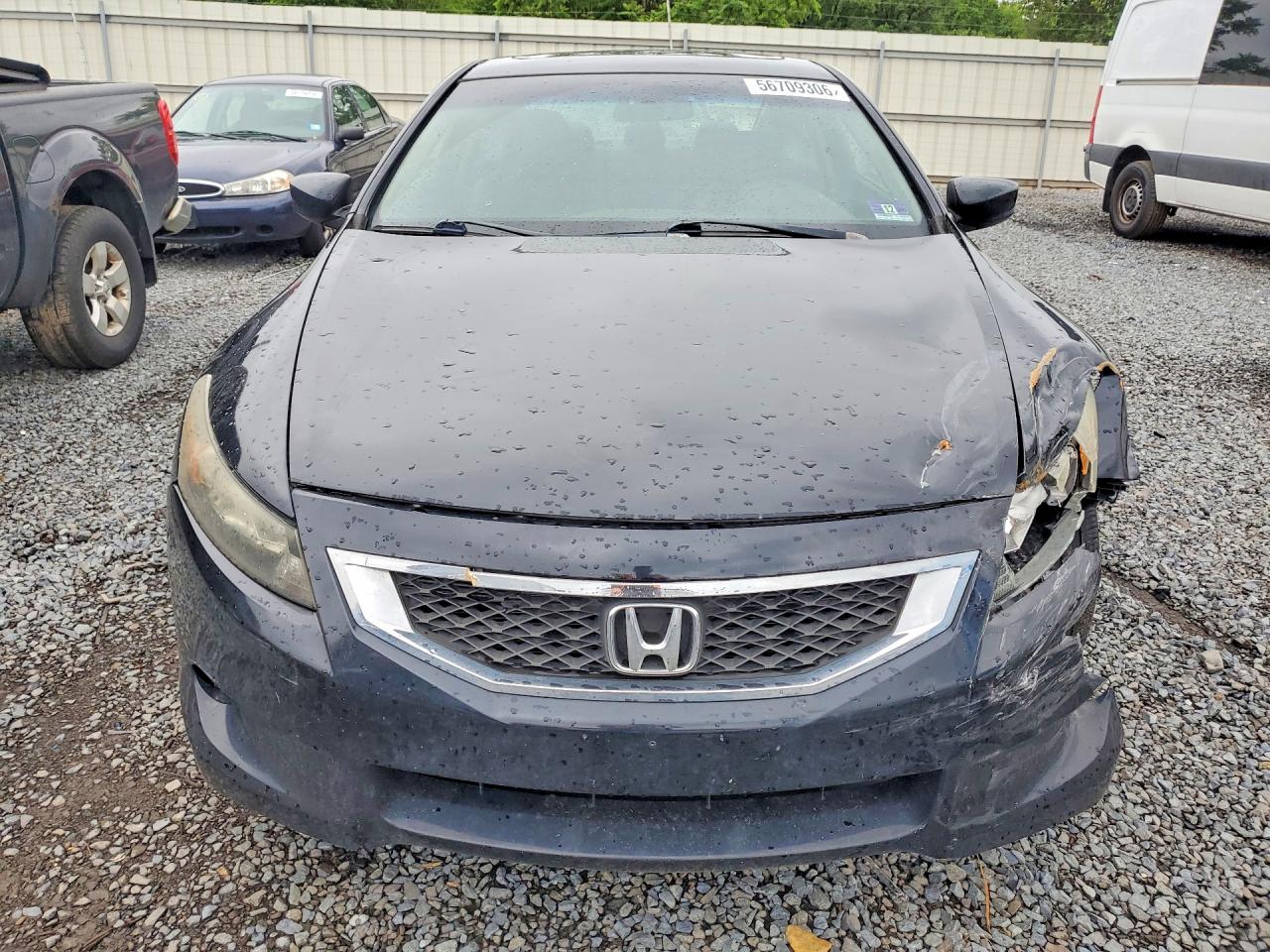2008 Honda Accord Exl Black vin: 1HGCS21848A009878