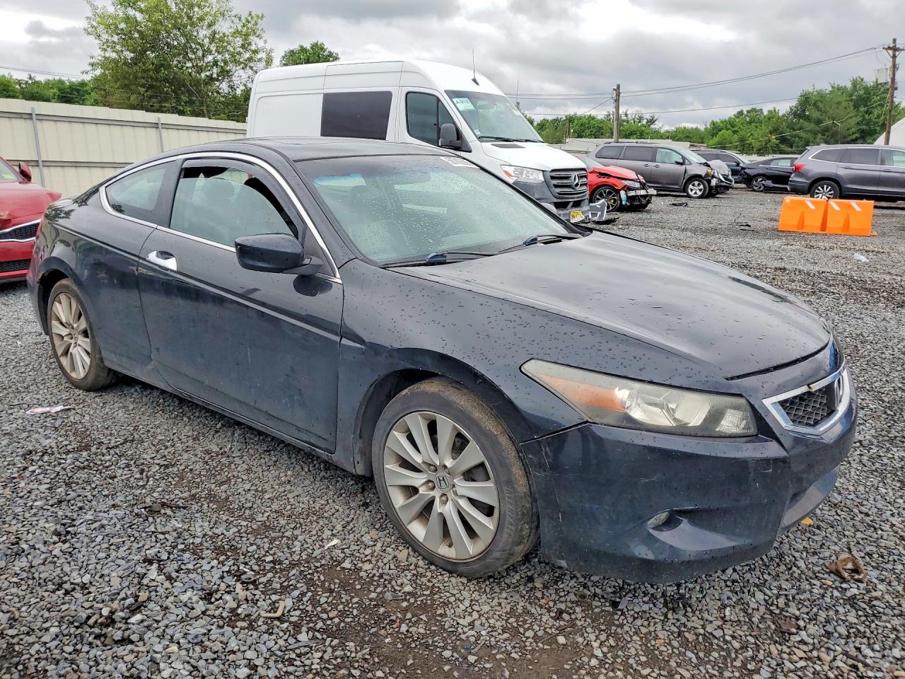 2008 Honda Accord Exl Black vin: 1HGCS21848A009878