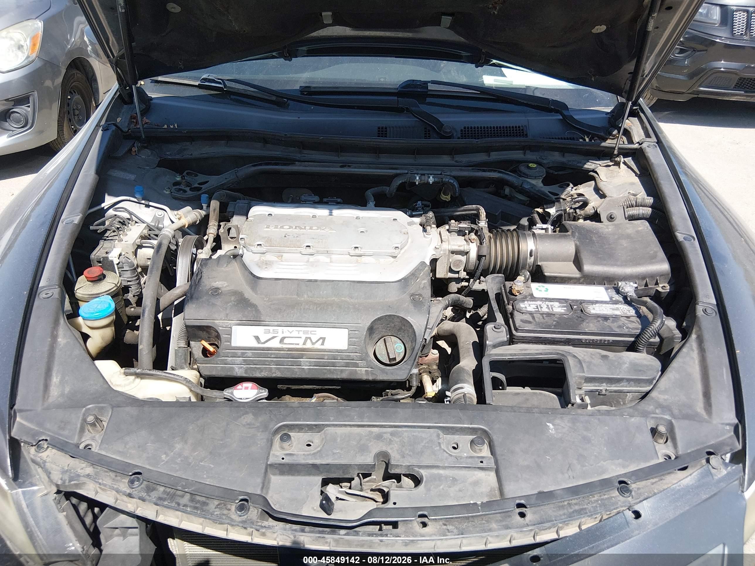 2008 Honda Accord 3.5 Ex-l Серый vin: 1HGCS22808A001565