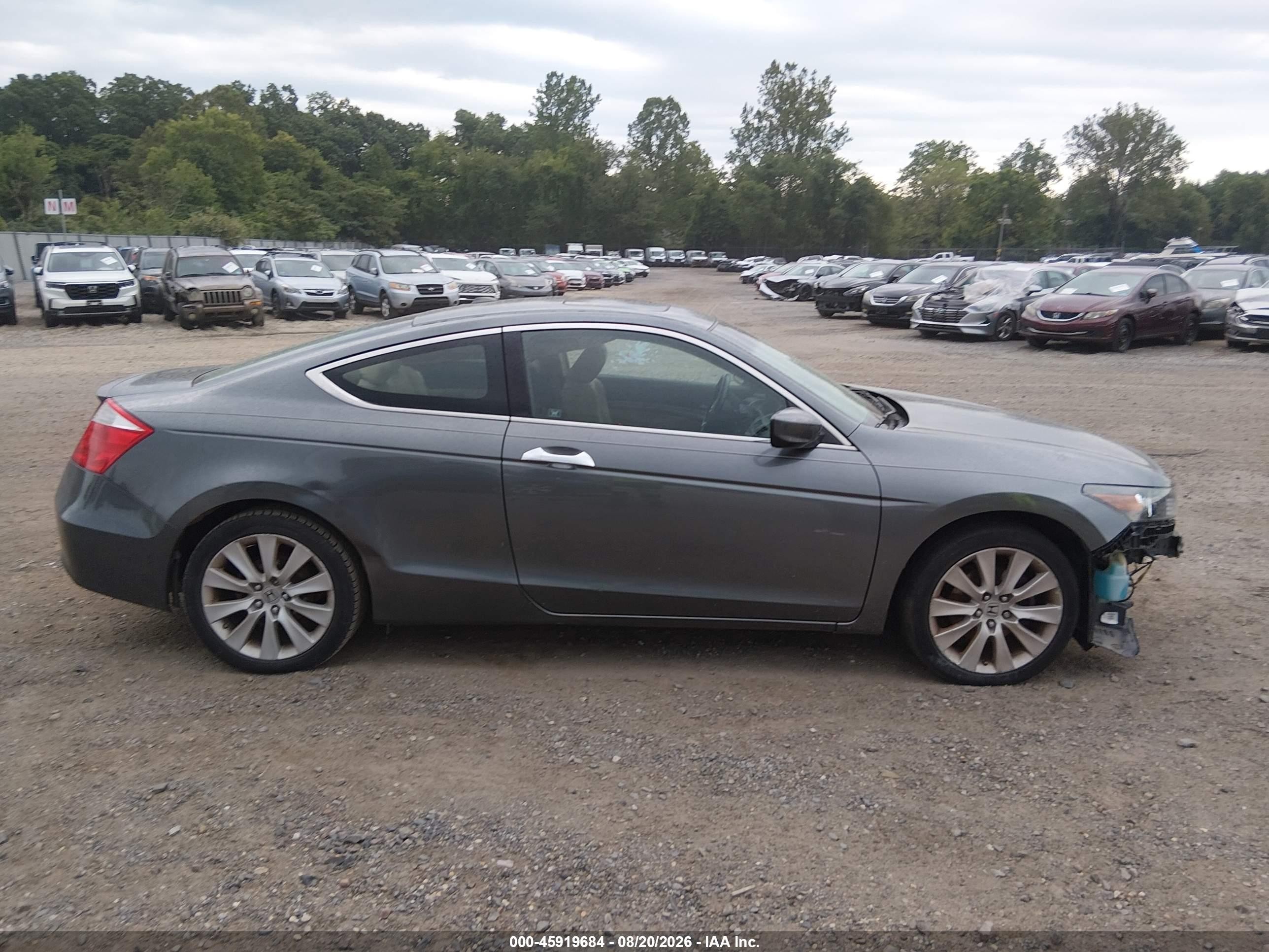2008 Honda Accord 3.5 Ex-l Gray vin: 1HGCS22808A014302