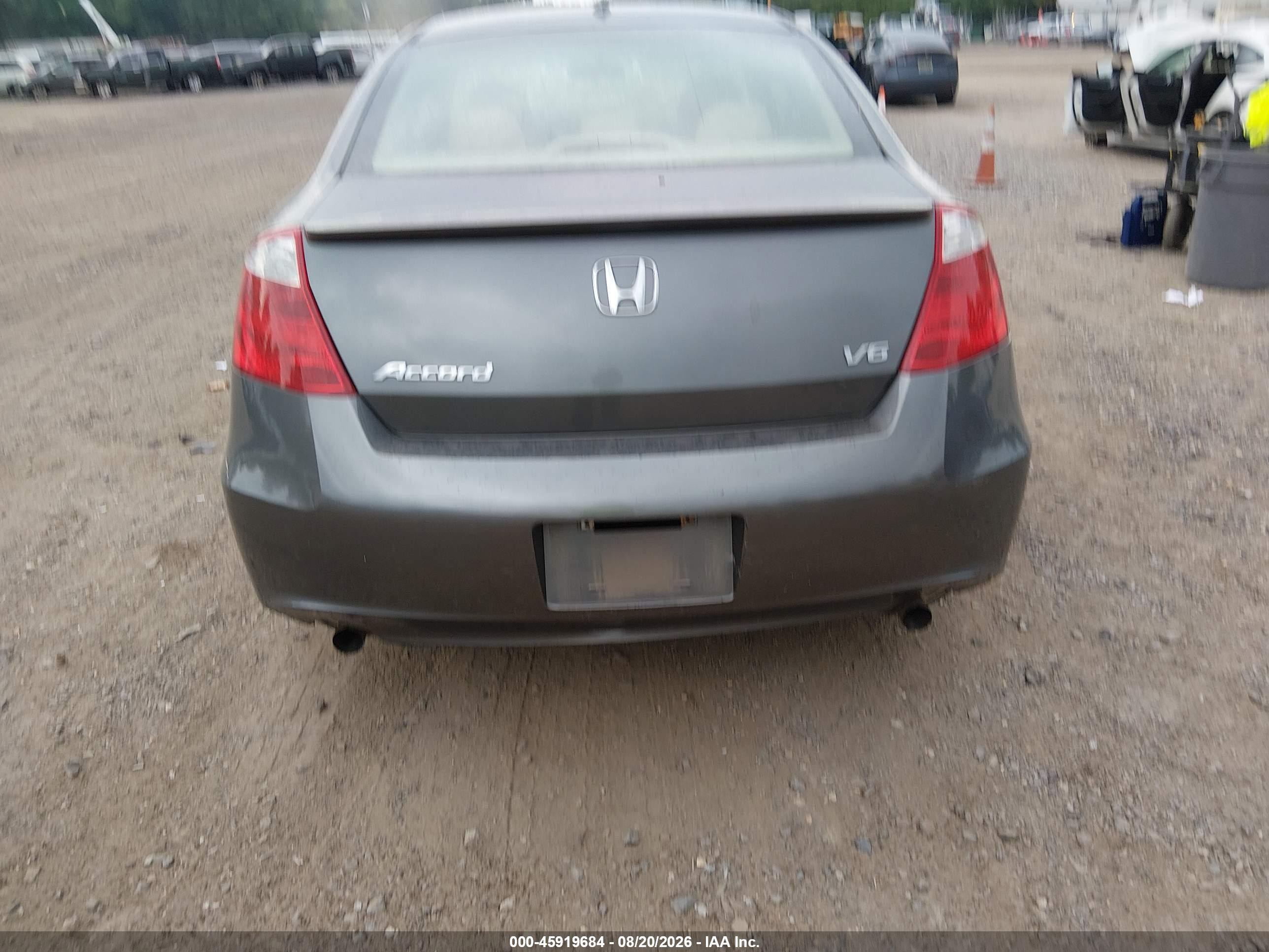 2008 Honda Accord 3.5 Ex-l Gray vin: 1HGCS22808A014302