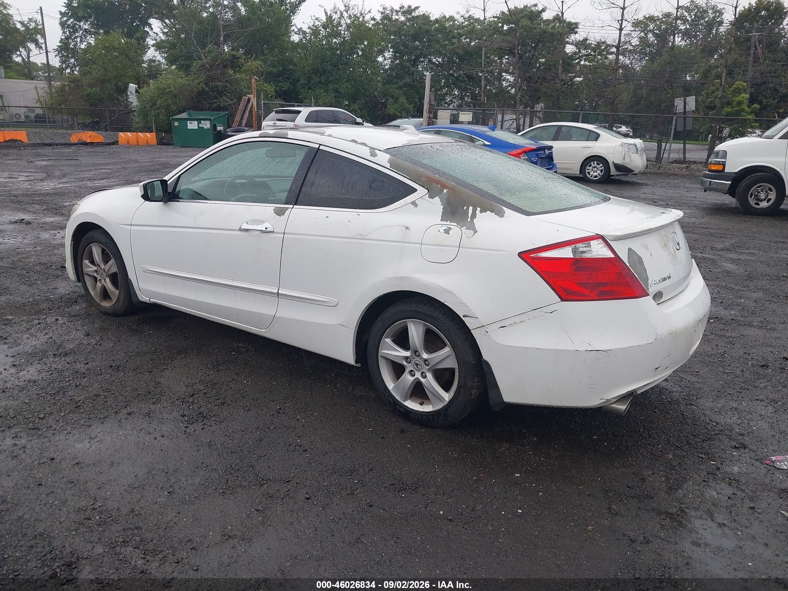 2008 Honda Accord 3.5 Ex-l White vin: 1HGCS22808A018088