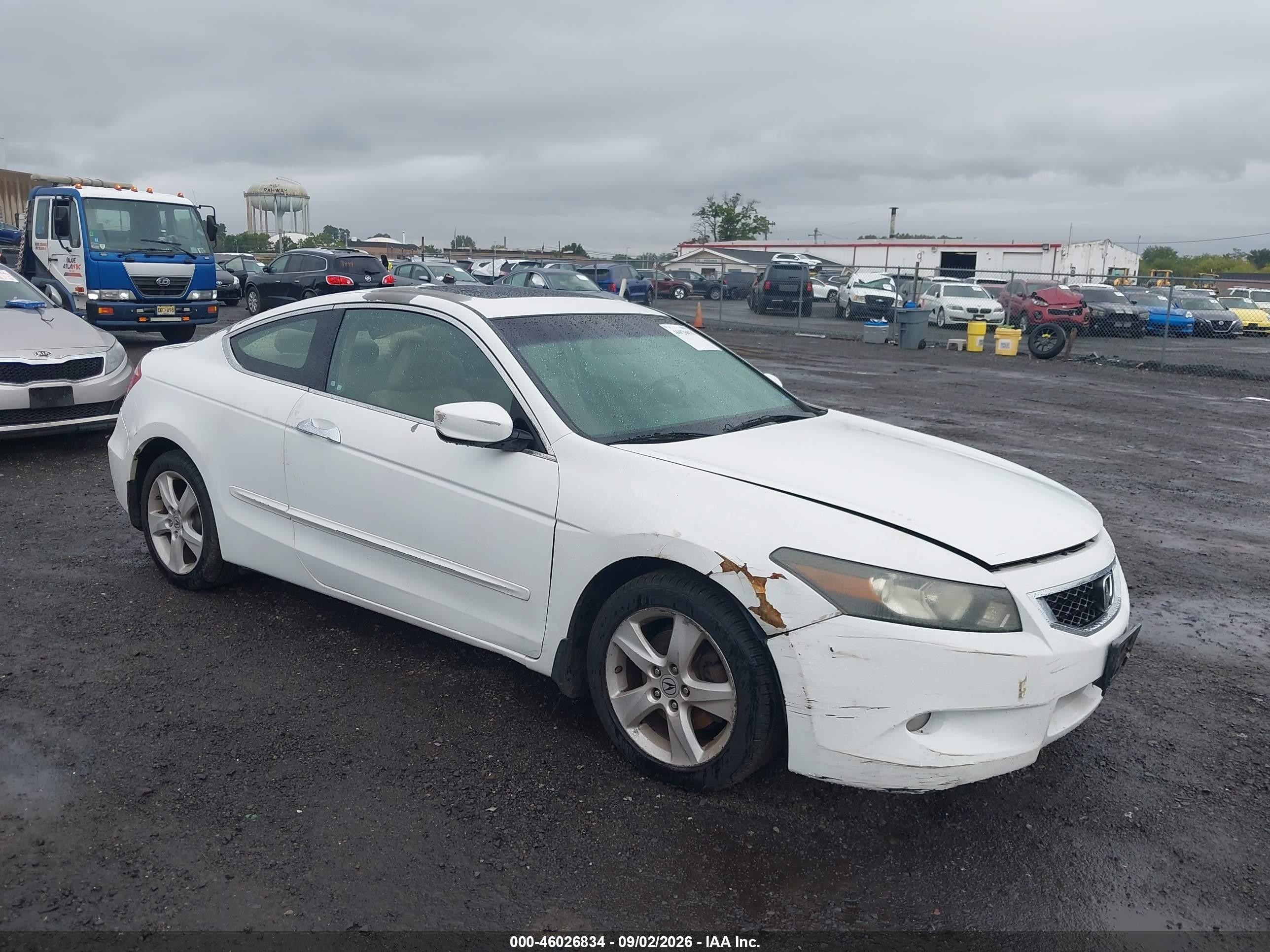 2008 Honda Accord 3.5 Ex-l White vin: 1HGCS22808A018088