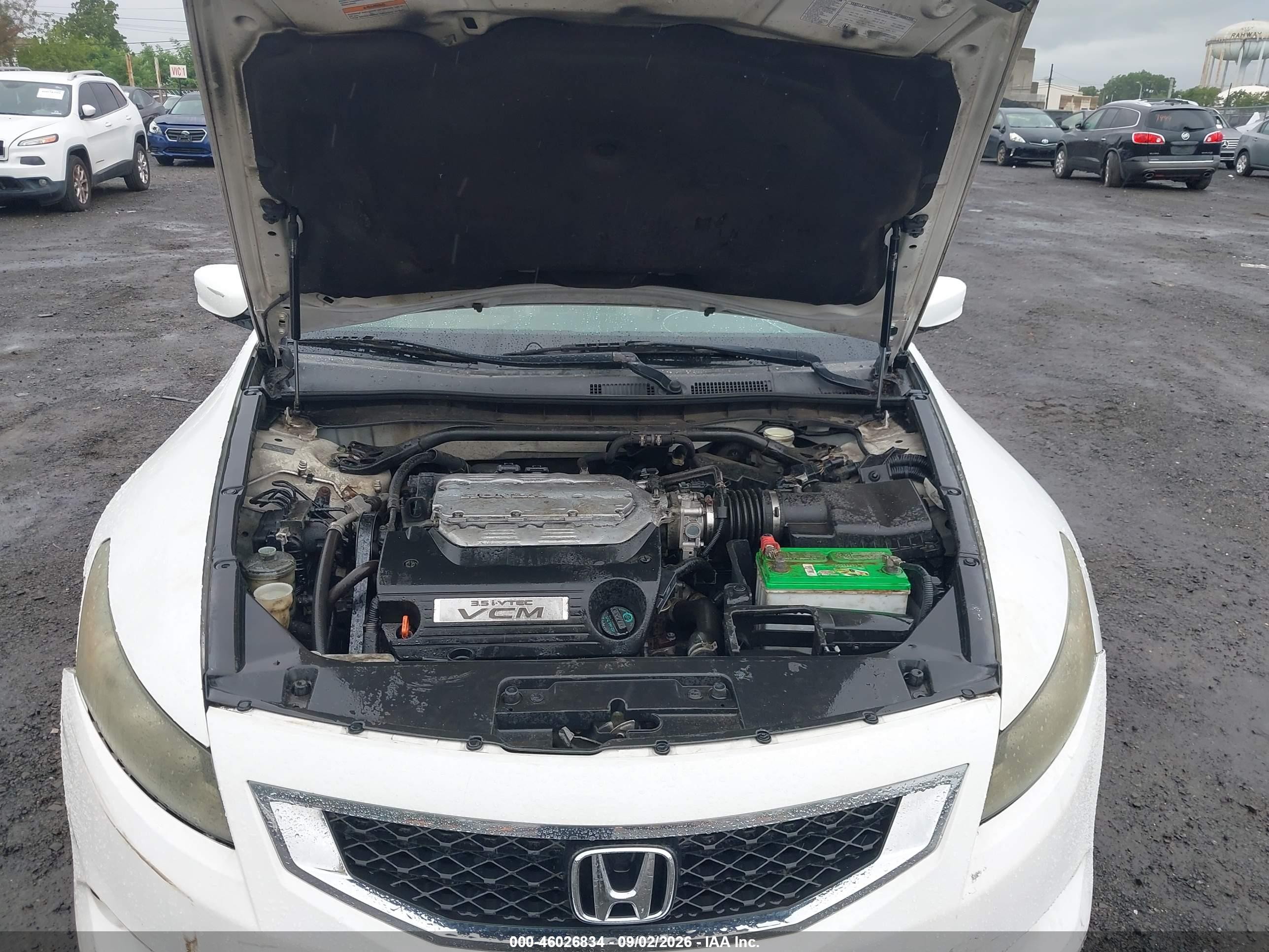 2008 Honda Accord 3.5 Ex-l White vin: 1HGCS22808A018088
