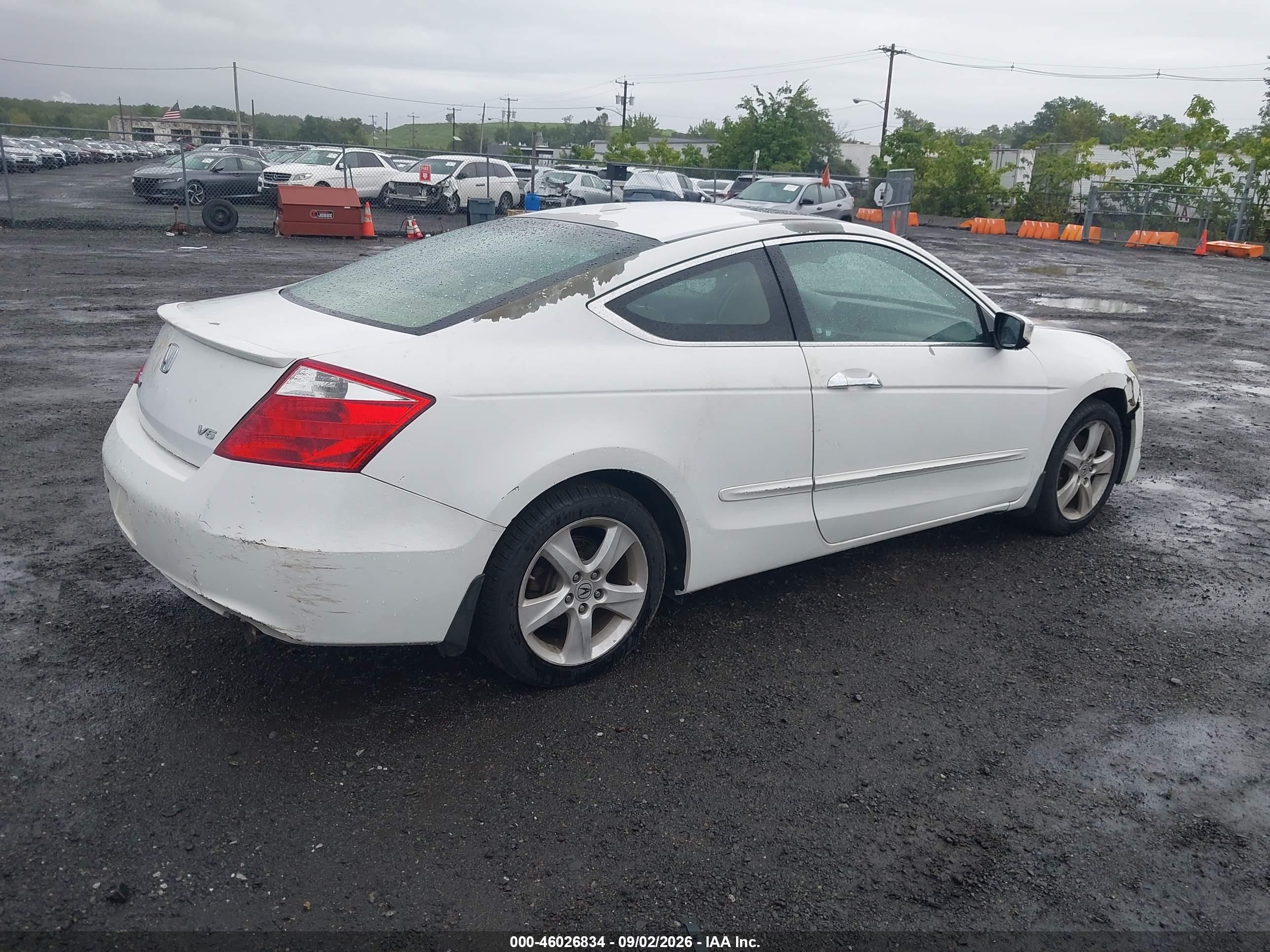2008 Honda Accord 3.5 Ex-l White vin: 1HGCS22808A018088