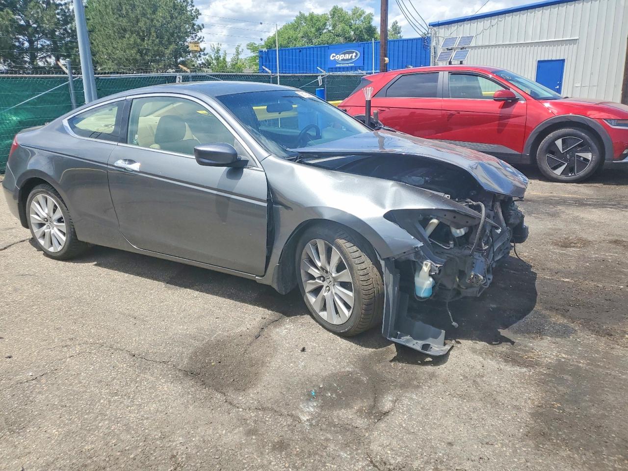 2009 Honda Accord Exl Gray vin: 1HGCS22809A000515