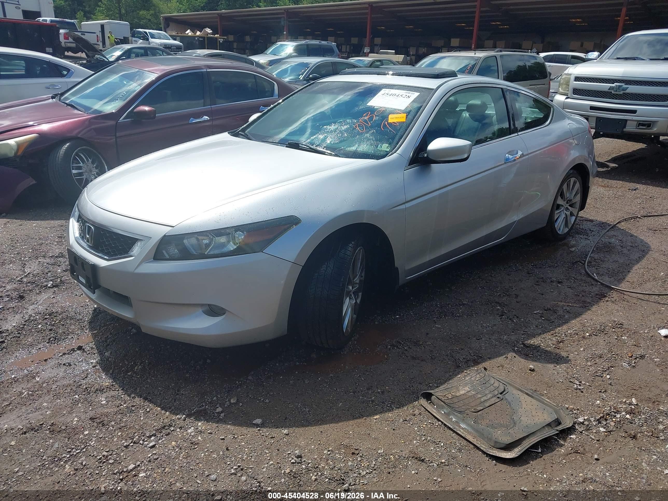 2009 Honda Accord 3.5 Ex-l Silver vin: 1HGCS22809A003236