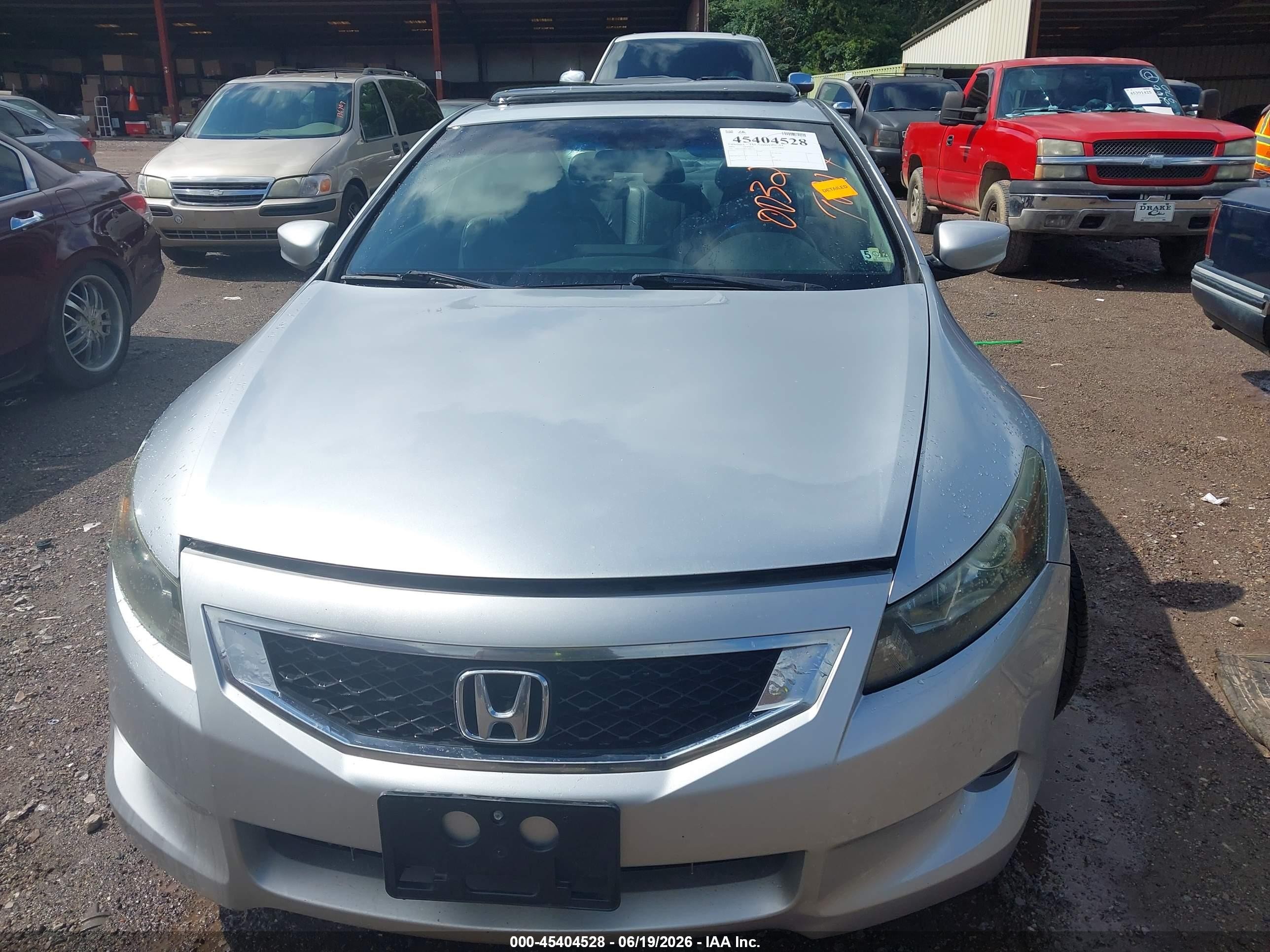 2009 Honda Accord 3.5 Ex-l Silver vin: 1HGCS22809A003236